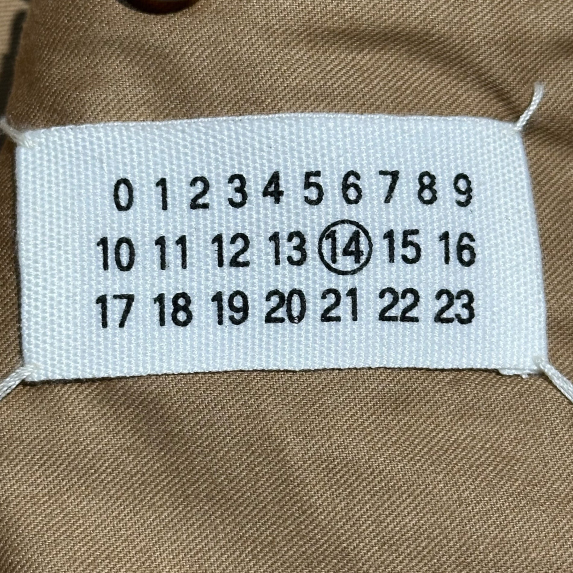 Maison Martin Margiela(メゾン マルタンマルジェラ) 08SS KOKONOE 5ZIP RIDERS JACKET ここのえ 八の字 レザー ライダース ジャケット 28AM006 46(S) キャメルブラウン 本人期 タグ付き
