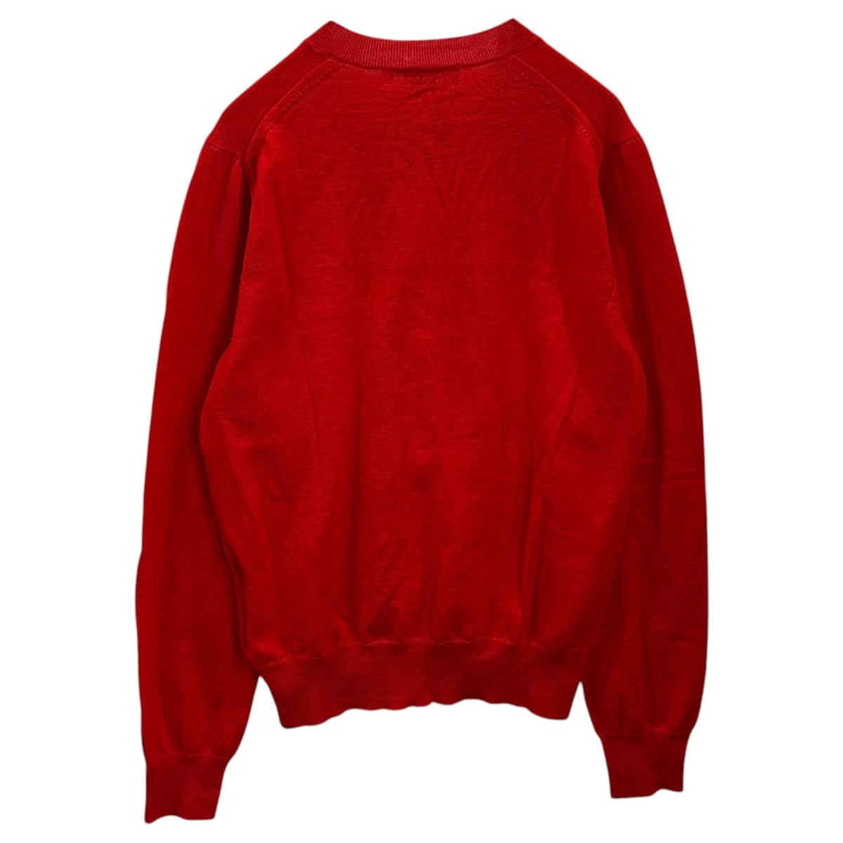 robe de chambre COMME des GARCONS(ローブドシャンブルコムデギャルソン) 2002SS Wool Basic Cardigan ウール ベーシック カーディガン RE-N003 FREE レッド AD2001
