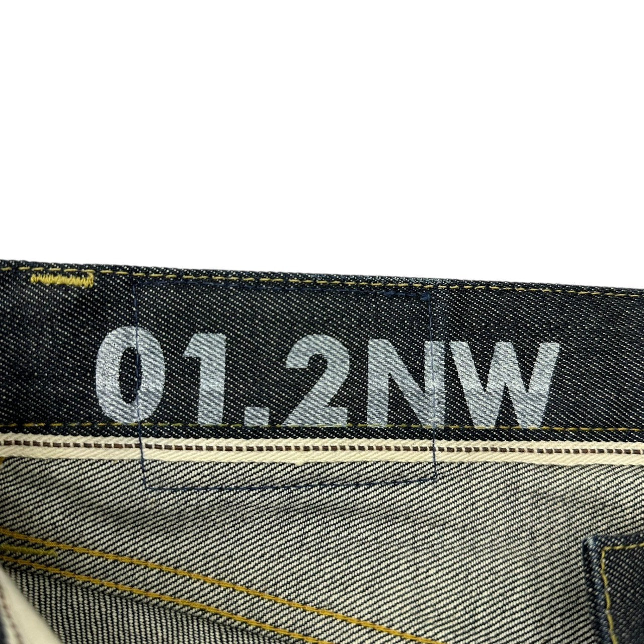 VISVIM(ビズビム/ヴィズヴィム) SOCIAL SCULPTURE DENIM 01 SLIM NON-WASHED 01.2NW ユーズド加工 デニム パンツ 0114105005008 W30/L30 インディゴ