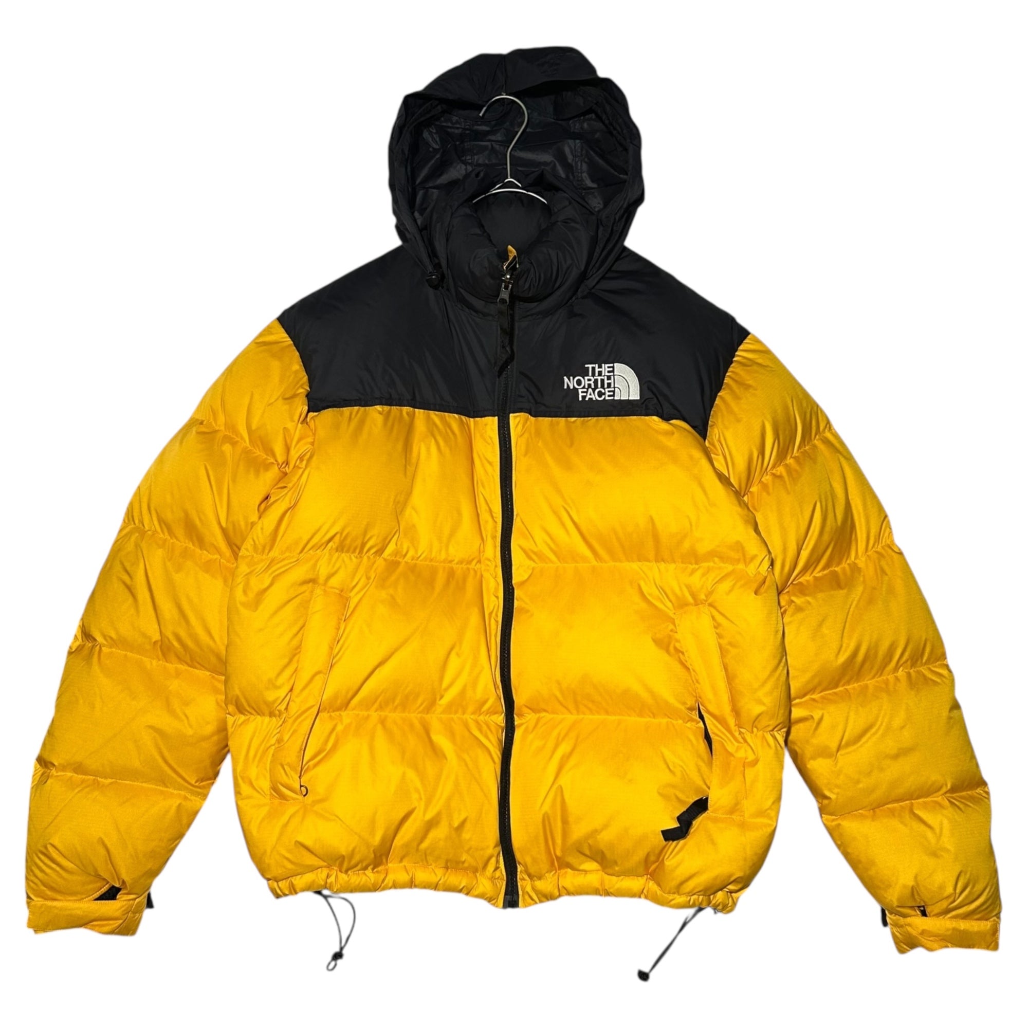 THE NORTH FACE(ノースフェイス) 1996 Retro Nuptse Down Jacket レトロ ヌプシ ダウン ジャケット NF0A3C8D M イエロー×ブラック 海外企画品