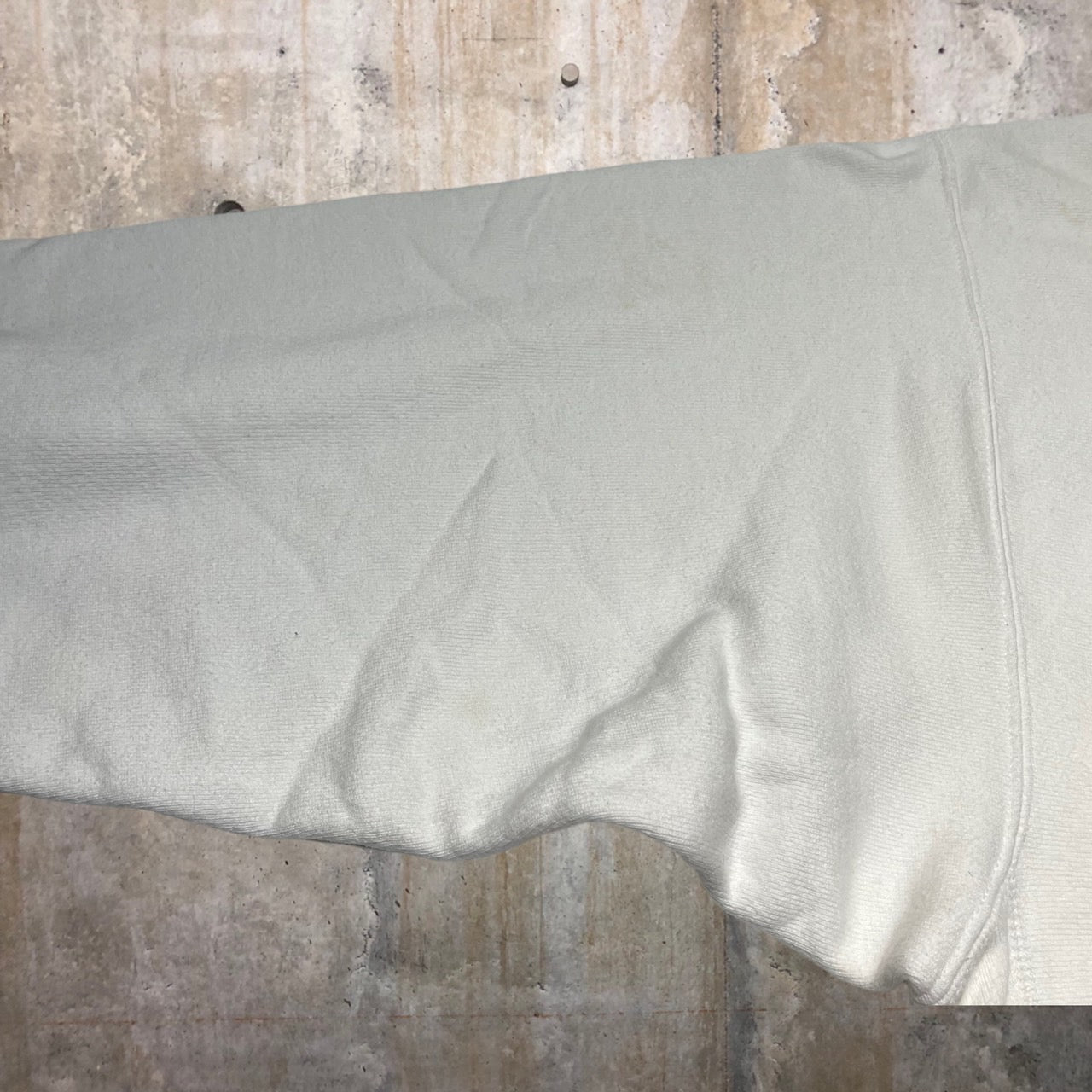 Champion(チャンピオン) 90's"Bayer"リバースウィーブスウェット XL ホワイト 90年代 トリコタグ 企業物