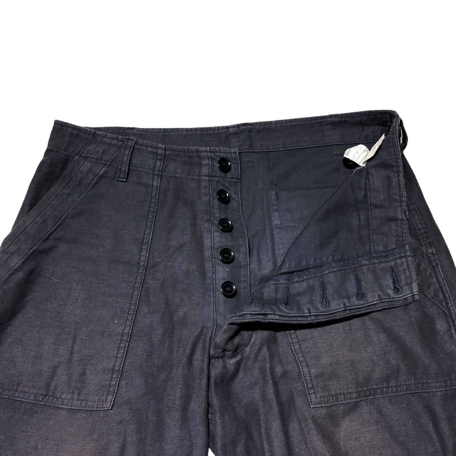 TENDERLOIN(テンダーロイン) military baker pants ミリタリー ベイカー パンツ S ネイビー