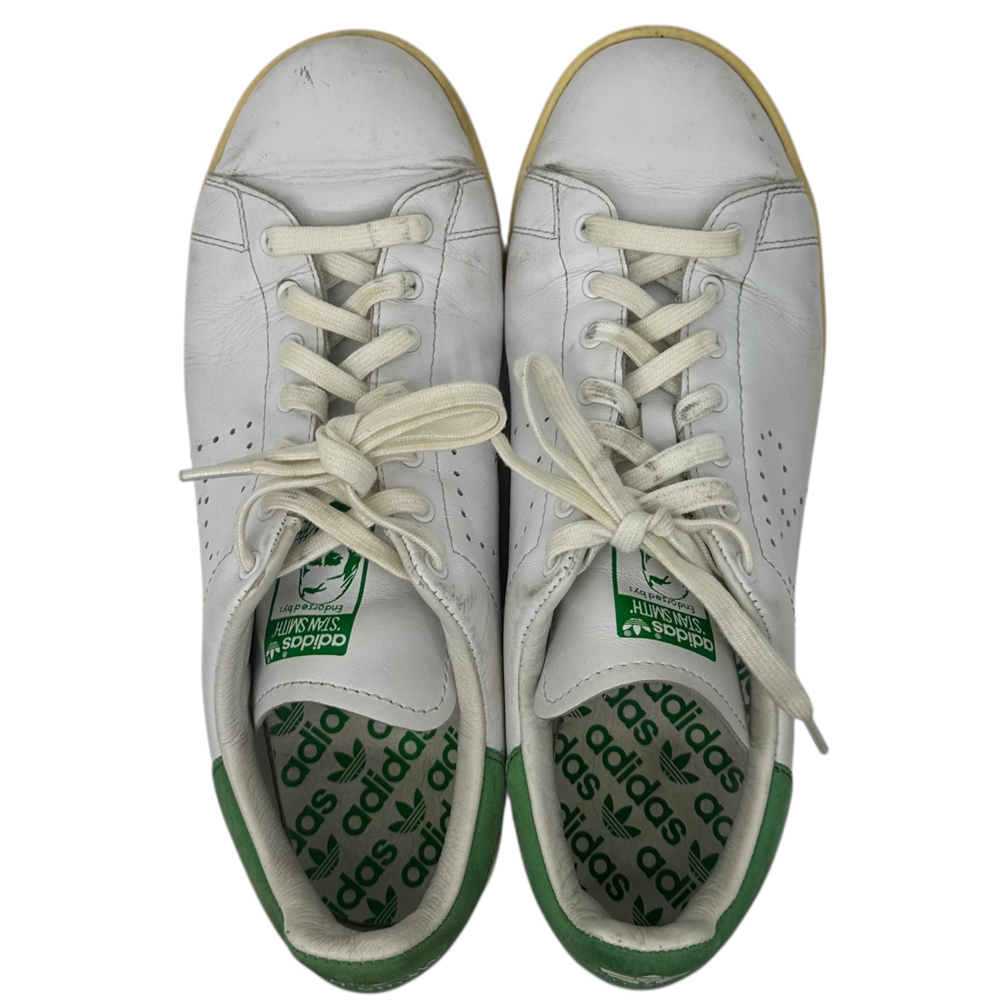 adidas×RAF SIMONS(アディダス×ラフシモンズ) 14AW RAF SIMONS STAN SMITH スタンスミス B35496 27cm ホワイト×グリーン コラボ ローカット スニーカー