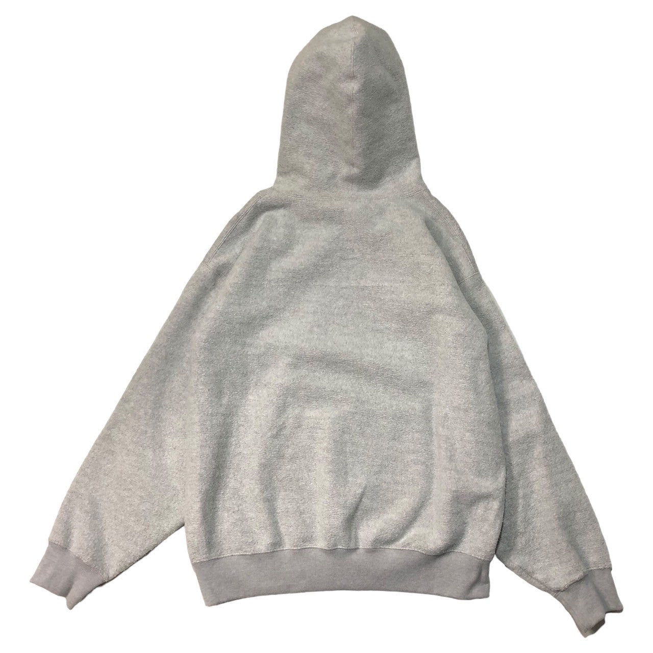 SUPREME(シュプリーム) 23SS Inside Out Box Logo Hooded Sweatshirt ボックスロゴ フーディー スウェット パーカー 起毛 インサイドアウト M グレー×レッド Heather Grey