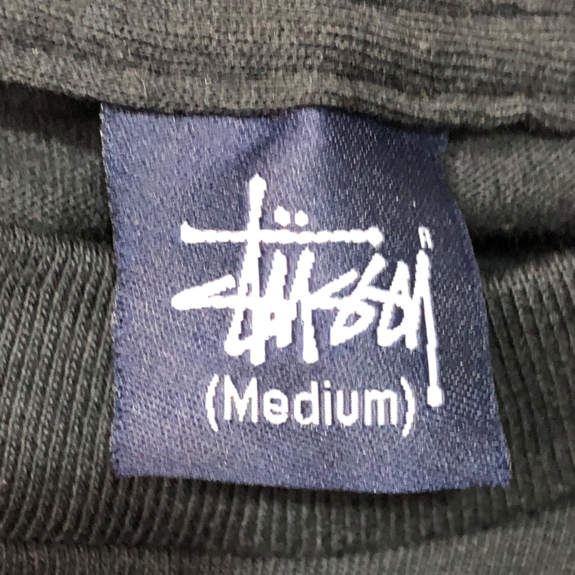 STUSSY(ステューシー) 90's~00's augustus statue Tシャツ アウグストゥス像 ローマ 紺タグ SIZE M ブラック×ホワイト×レッド 90~00年代 OLD STUSSY