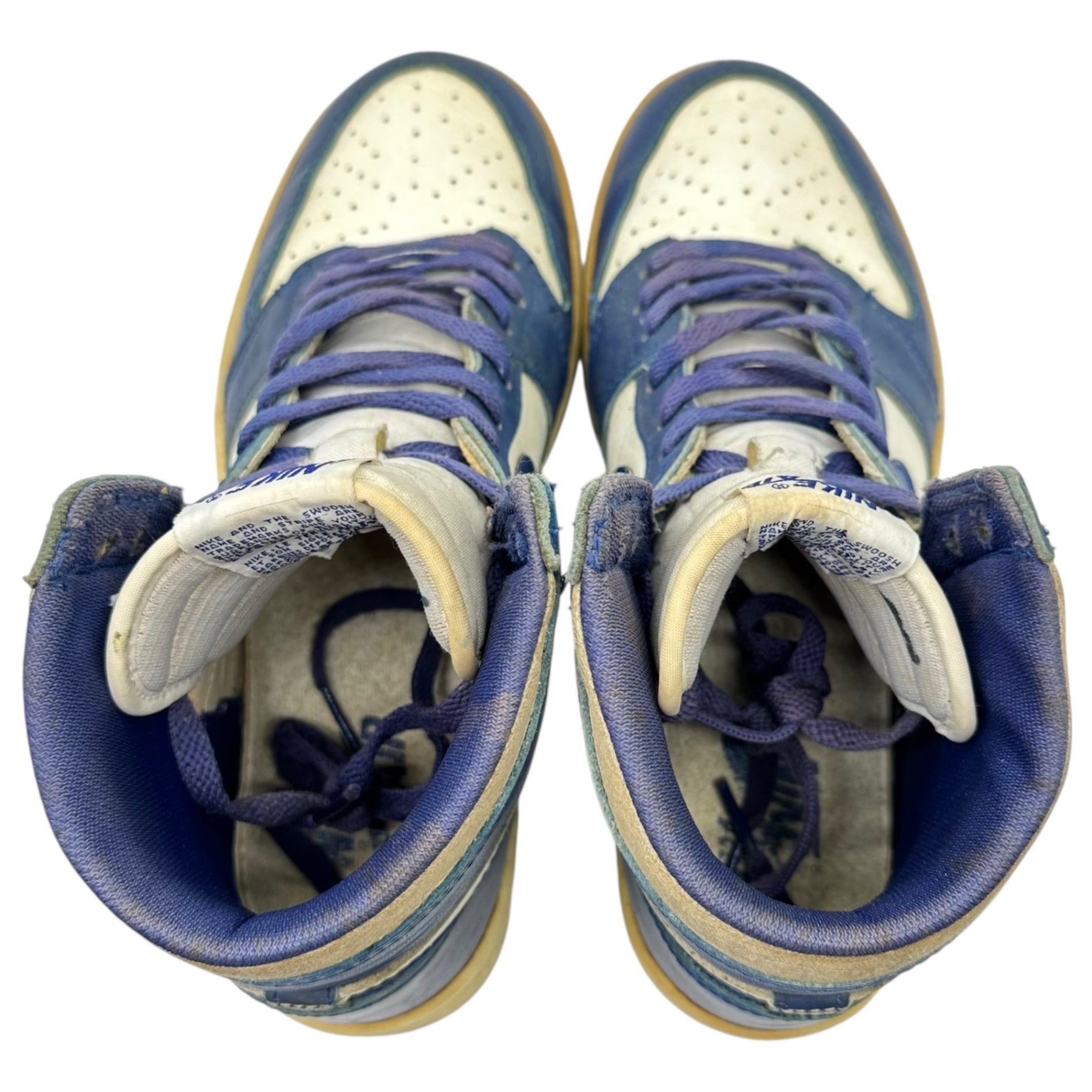 NIKE(ナイキ) 1985 AIR JORDAN 1 ”KENTUCKY” WHITE ROYAL エアジョーダン 1 ケンタッキー ホワイト ロイヤル US 9程度(27cm程度) ブルー×ホワイト 80’s 80年代 1985年製 ヴィンテージ AJ1 ハイカット スニーカー