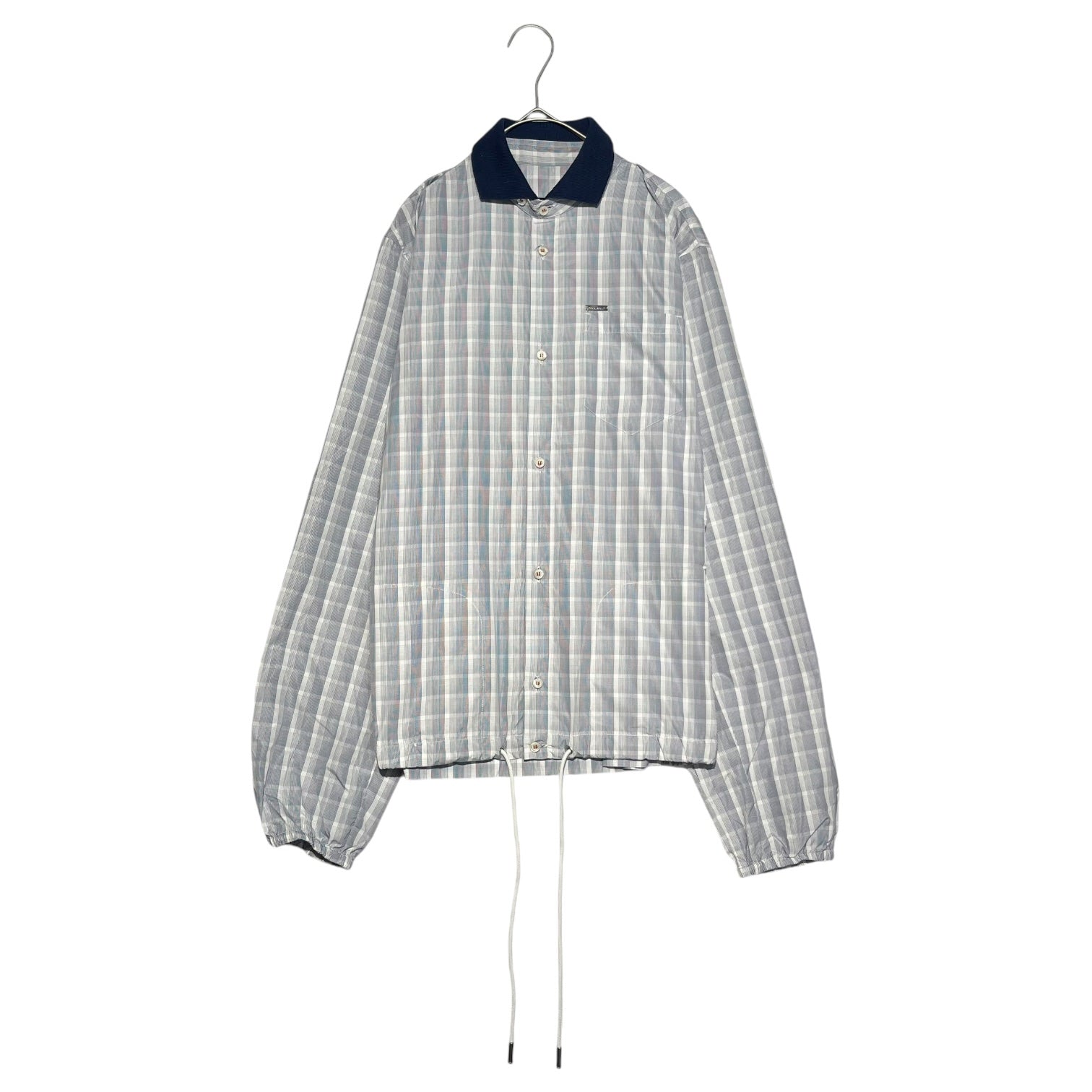 DSQUARED2(ディースクエアード) Drawcord check shirt ドロー