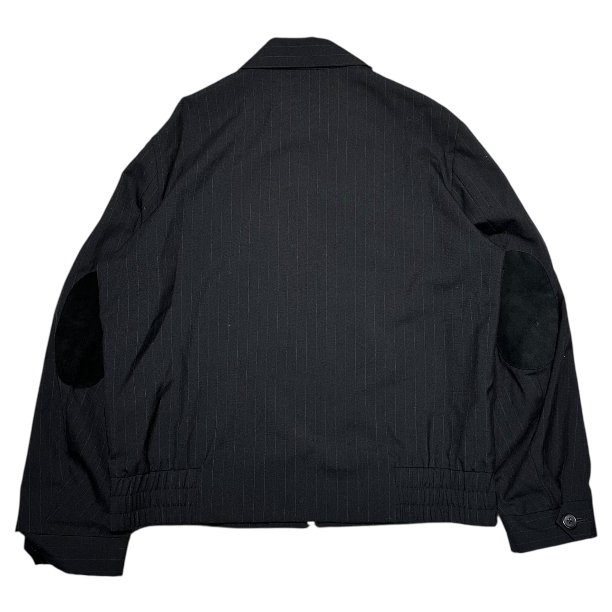 POLYPLOID(ポリプロイド) Striped Bomber Jacket ストライプ ボンバー ジャケット 09-B-04 3(L程度) ブラック