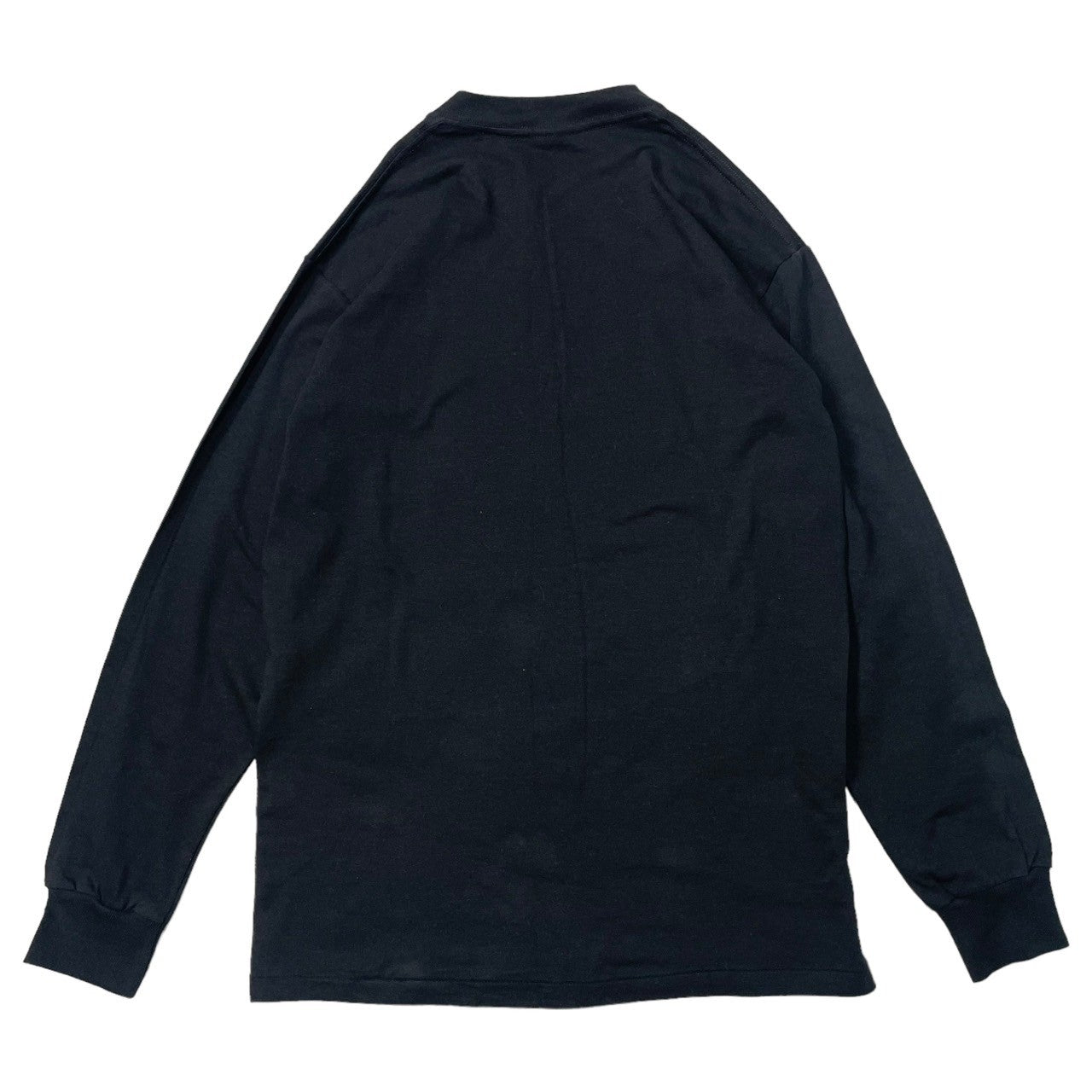 STUSSY(ステューシー) 90's~00's Worldwide ワールドワイド 長袖 カットソー ロンT 紺タグ SIZE M ブラック×ホワイト 90~00年代 OLD STUSSY