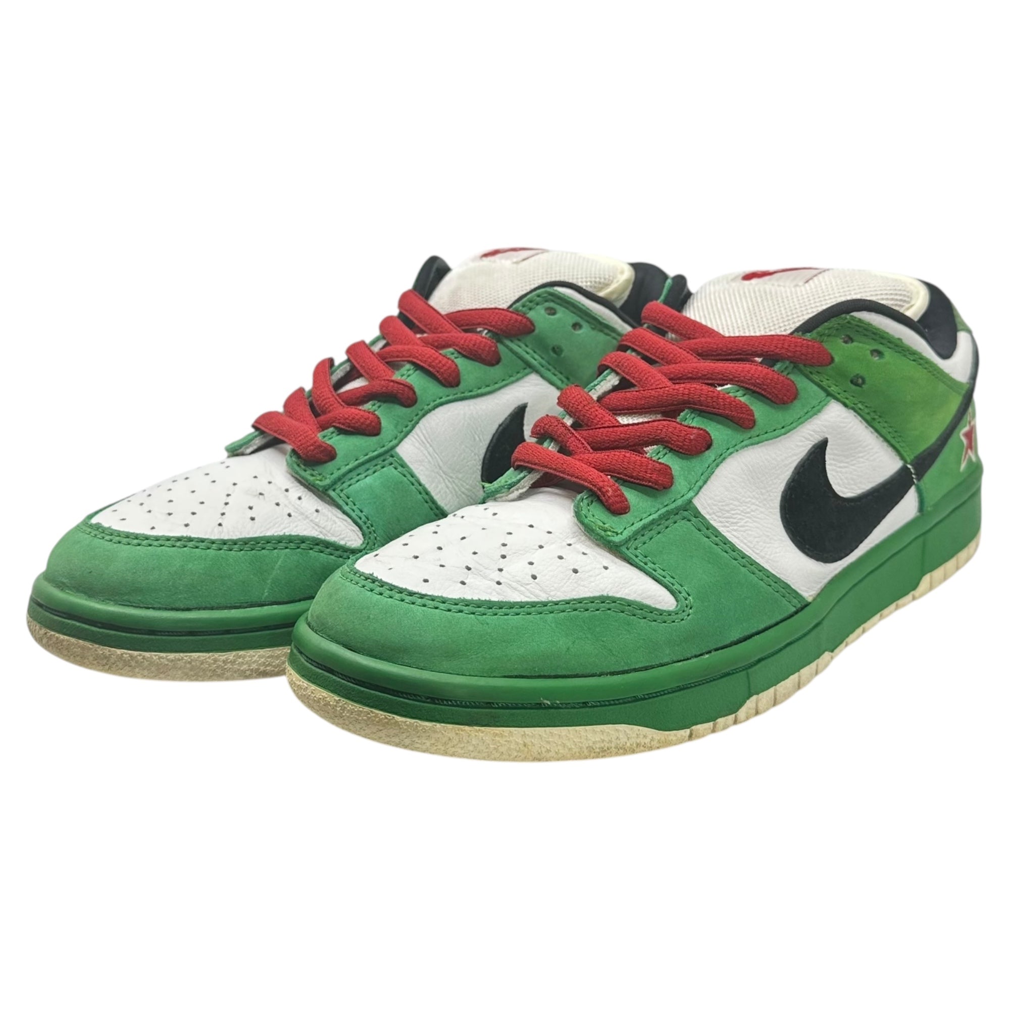 NIKE(ナイキ) SB Dunk Low "Heineken" SB ダンク ハイネケン 304292-302 27.5cm グリーン×ホワイト スニーカー 箱付