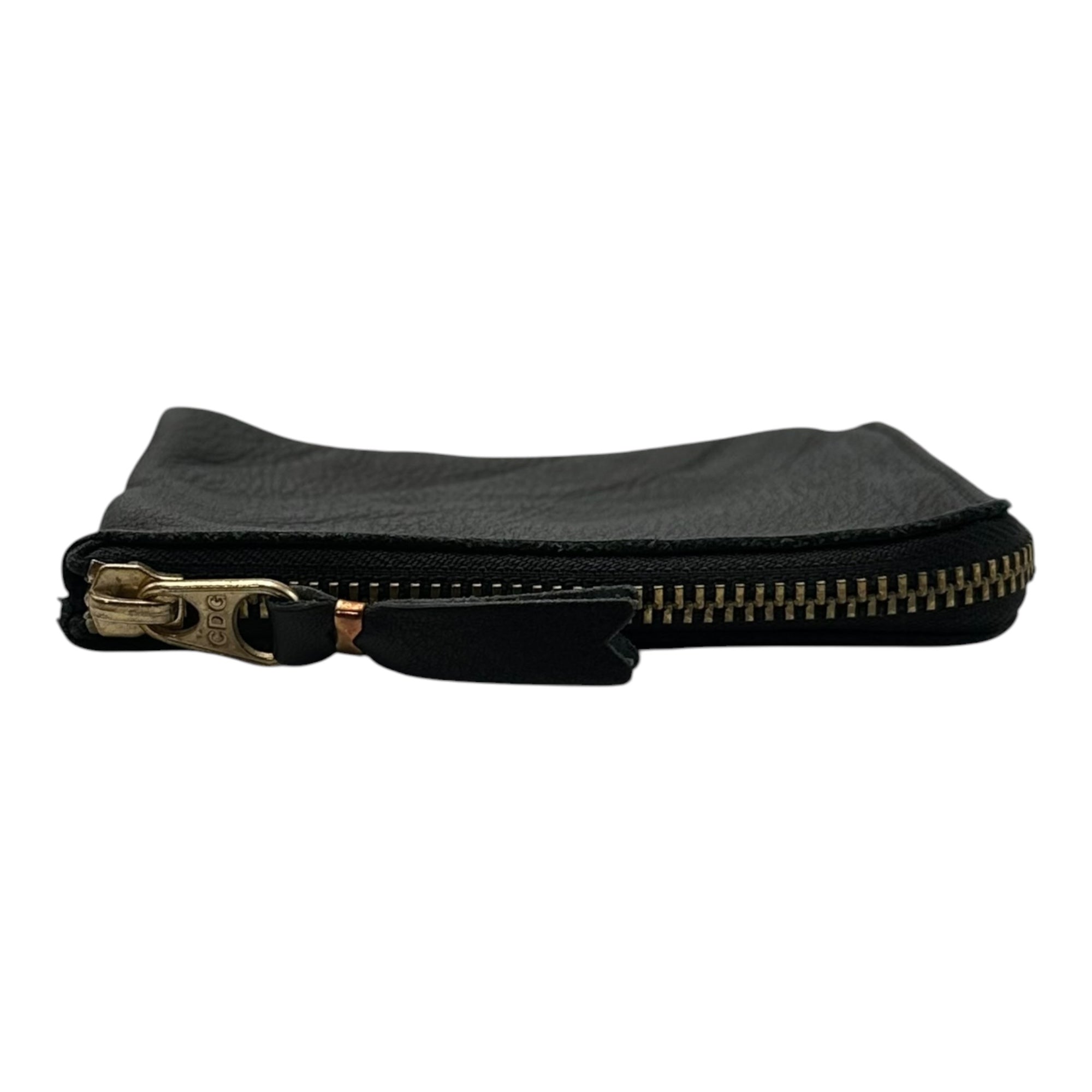 Wallet COMME des GARCONS(ウォレットコムデギャルソン) WASHED WALLET ウォッシュド レザー ウォレット 財布 SA3100WW FREE ブラック