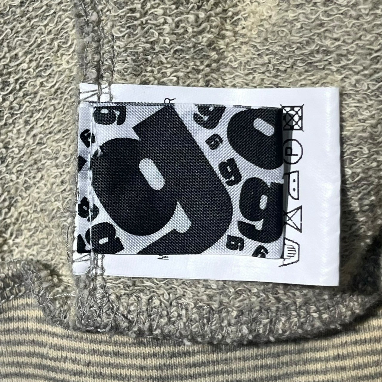 gomme(ゴム) 00's Gimmick gathered N/S hoodie ギミック ギャザー ノースリーブ ジップ パーカー 表記無し(FREE) グレー Y2K