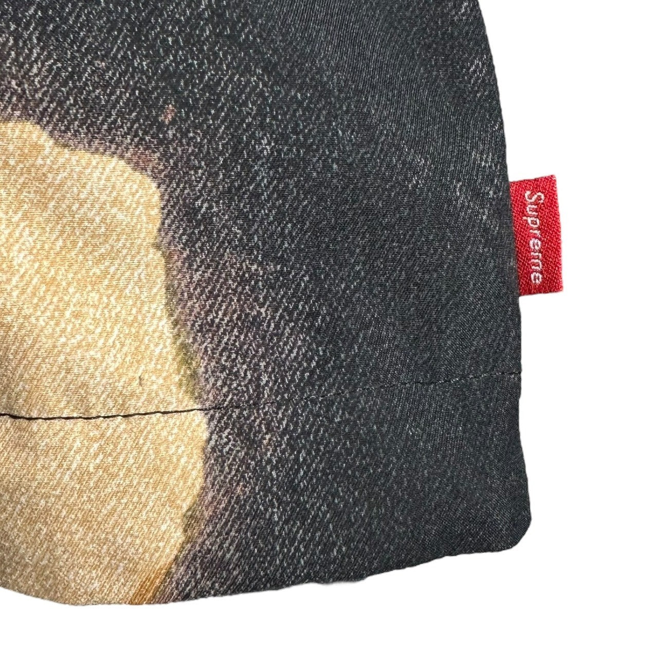 SUPREME(シュプリーム) 21AW×THE NORTH FACE Bleached Denim Print Mountain Jacket ノースフェイス ブリーチデニム マウンテンジャケット パーカー ベージュ NP52100I M ベージュ×ブラック