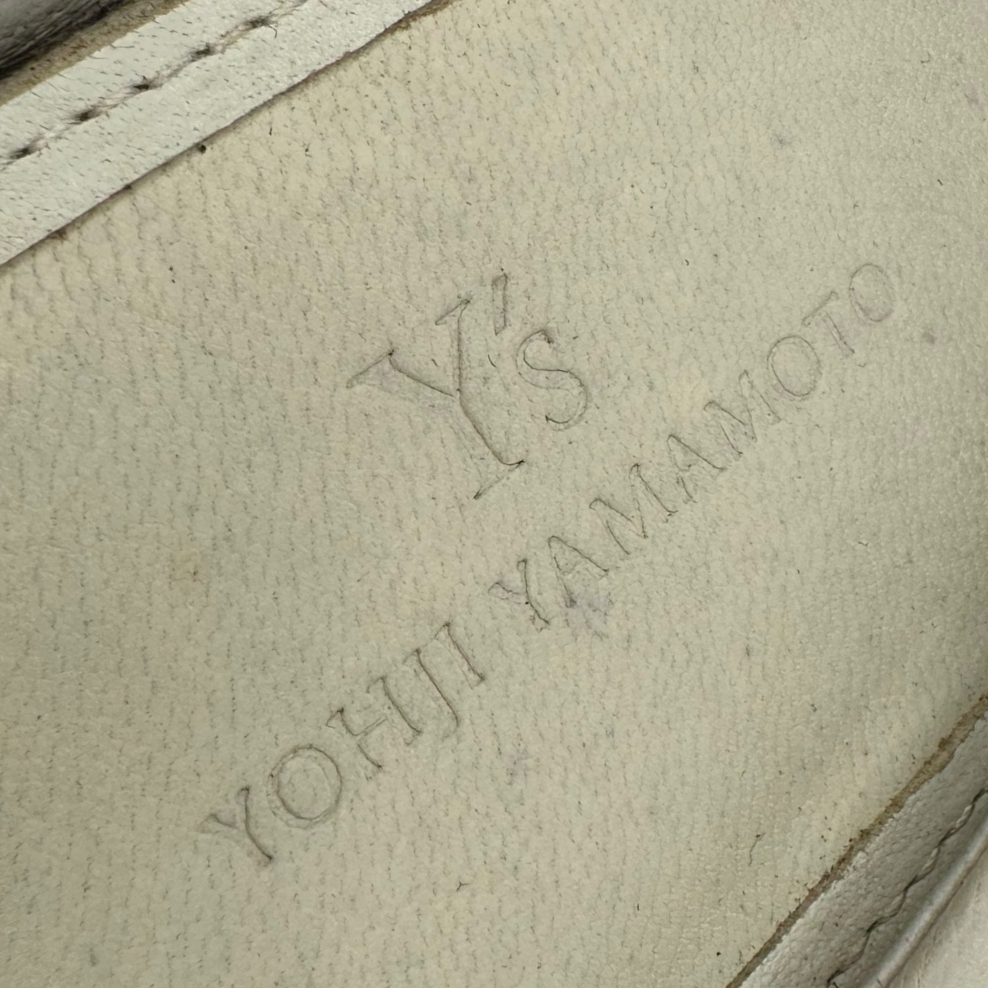 Y's(ワイズ) Western Lace-Up Leather Mules ウエスタン レースアップ レザー ミュール YY-E05-762-1/2 2(22.5~23cm程度) ホワイト ポインテッド トゥ パンプス サンダル