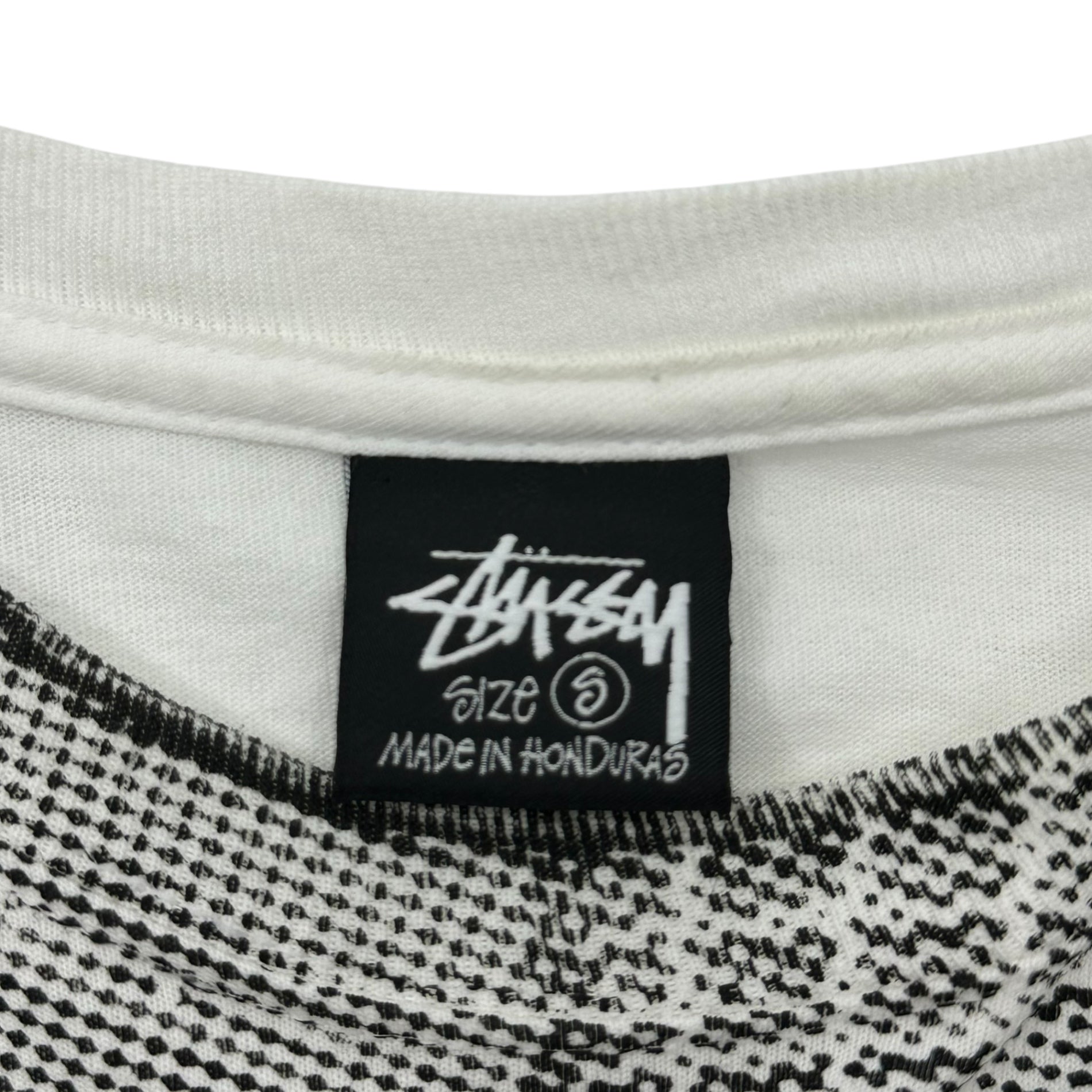 STUSSY(ステューシー) 23SS GANG STARR Tee ギャングスタ フォトプリント ロゴ Tシャツ S ホワイト コラボ