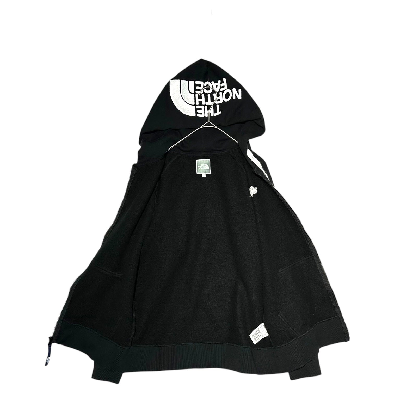 THE NORTH FACE(ノースフェイス) Rearview Full Zip Hoodie リアビュー フルジップ パーカー NTW12340 L ブラック