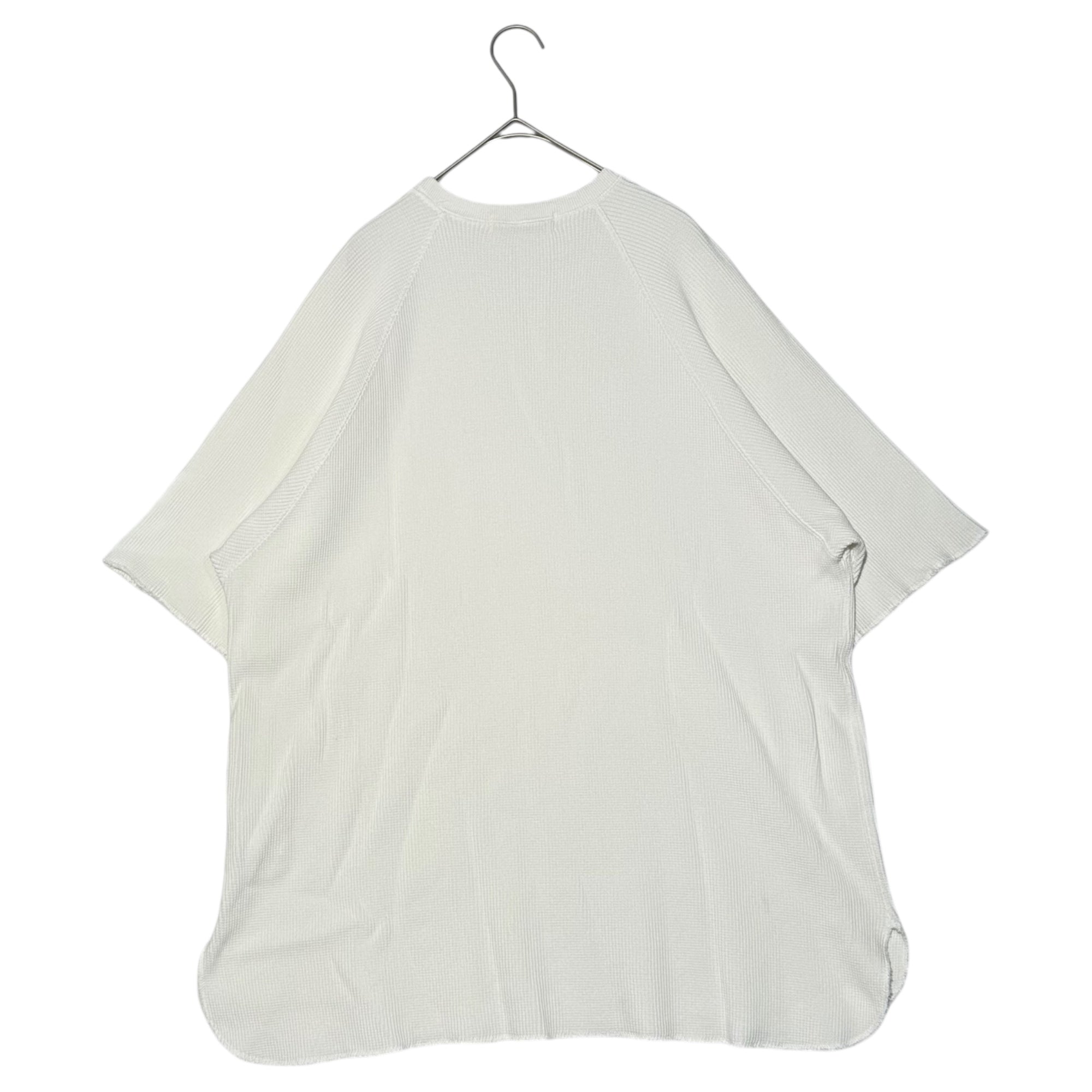 Graphpaper(グラフペーパー) 20AW Waffle S/S Tee ワッフル 半袖 Tシャツ GM203-70138B 1(S程度) ホワイト