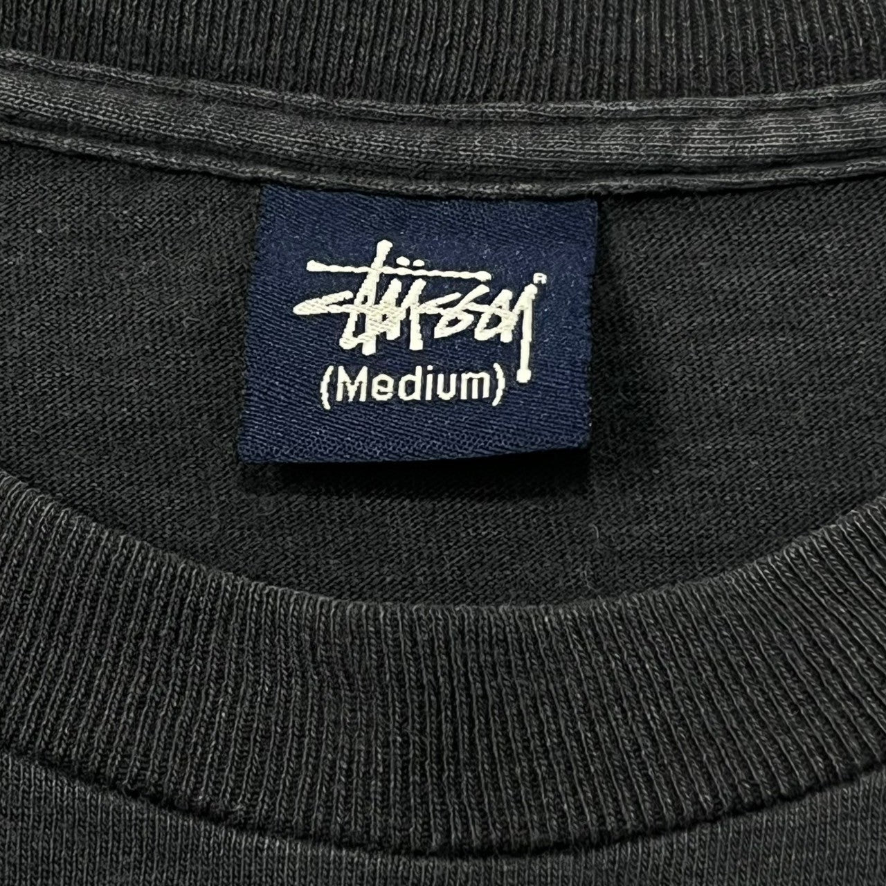 STUSSY(ステューシー) 90's~00's car loaded with surfboards Tシャツ サーフボード 車 紺タグ SIZE M ブラック OLD STUSSY