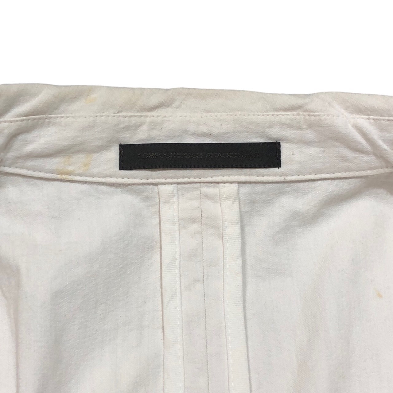 Y's for men(ワイズフォーメン) 90's ~ 00's cotton bondage jacket コットン ボンテージ ジャケット SIZE 1(S~M程度) オフホワイト