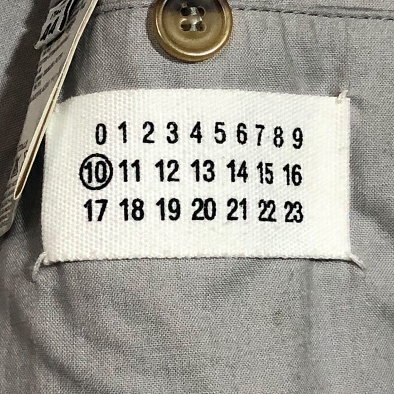 Martin Margiela 10(マルタンマルジェラ10) 09SS 本人期 5zip riders/Figure eight single riders/八の字ライダースジャケット/牛革 30 AM 101 SIZE 44 クリーム