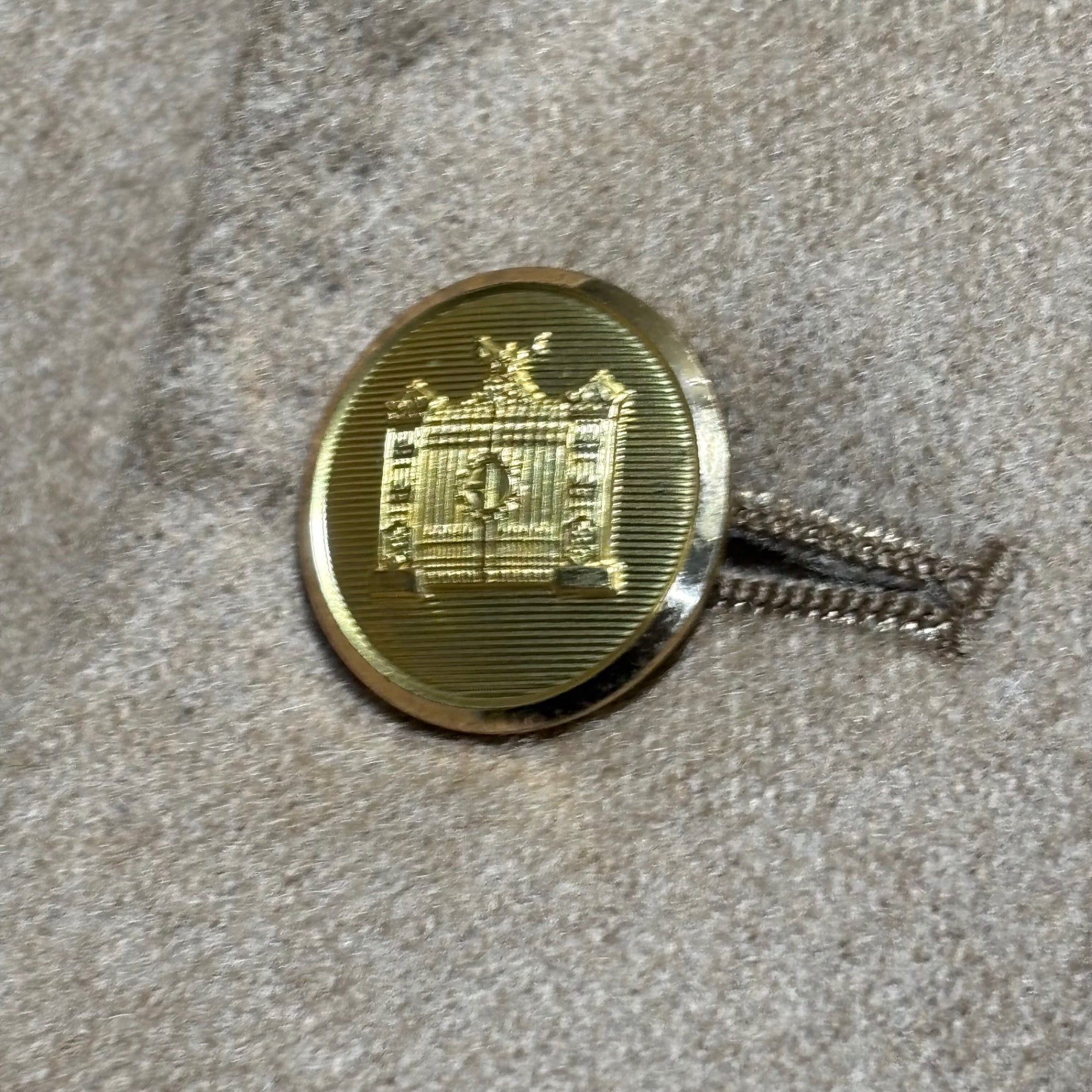 BROOKS BROTHERS(ブルックスブラザーズ) Camel 100% Gold Button Blazer キャメル ヘア 金ボタン ブレザー 19-18-9562 40REG ベージュ テーラード 3B ジャケット