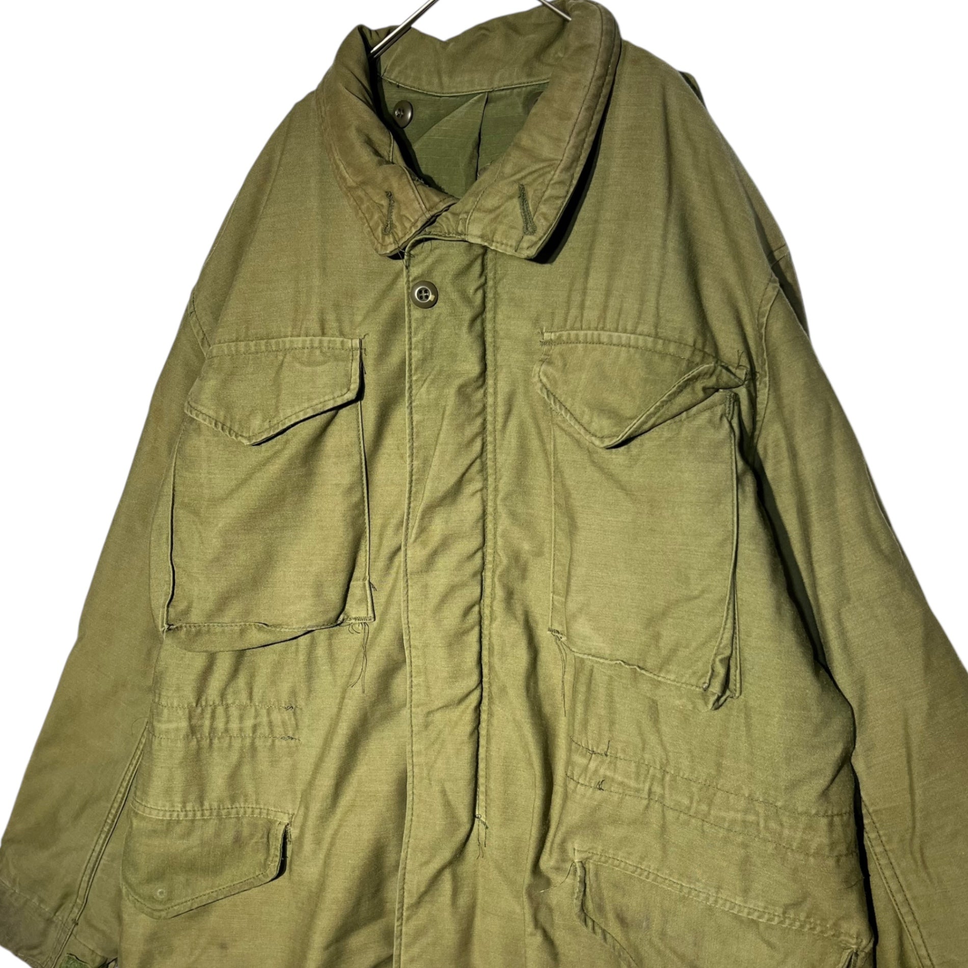 US ARMY(アメリカ軍) 00's M-65 Field Jacket フィールド ジャケット ミリタリー 8415-00-782-2939 M セージグリーン GOLDEN MFG 3rd