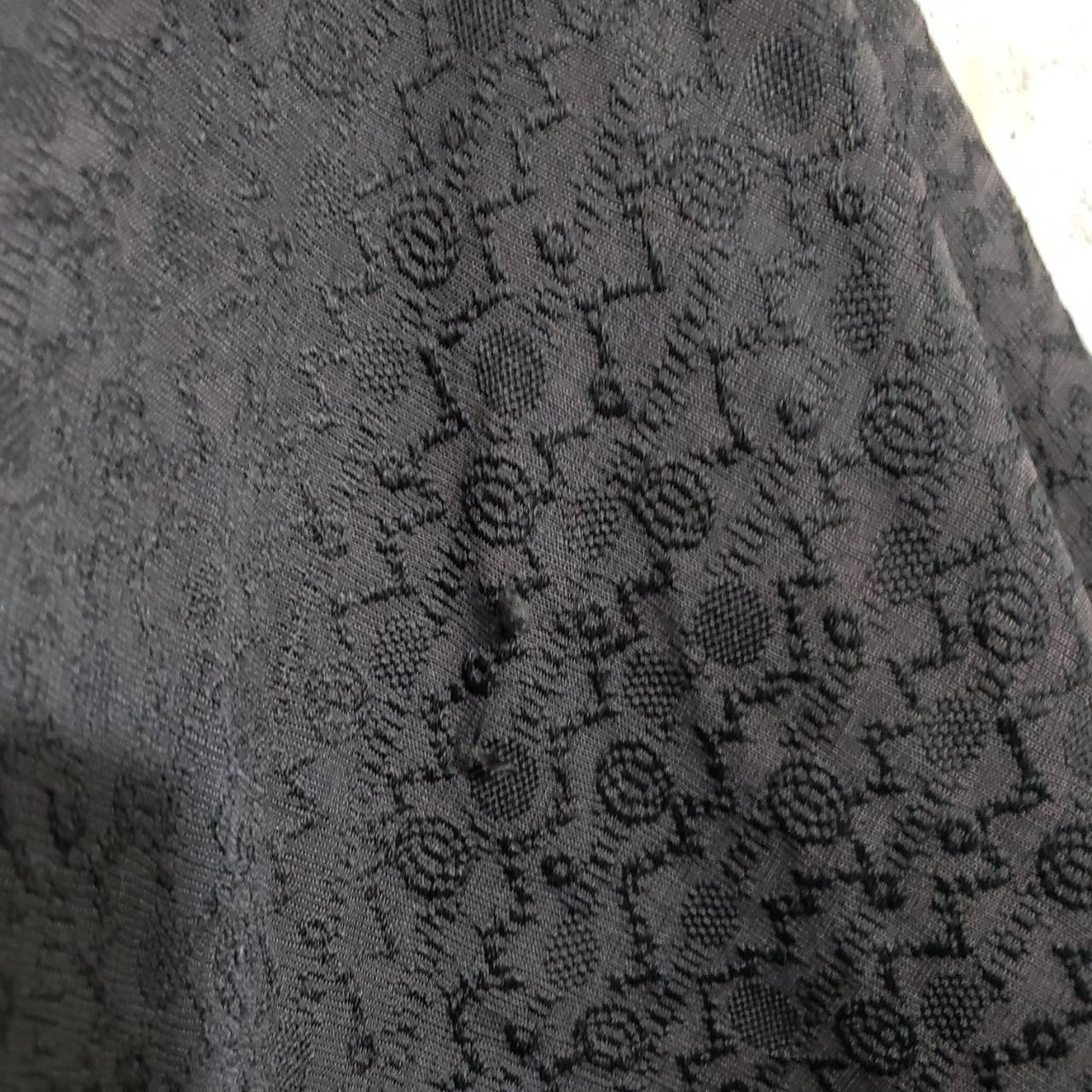 VINTAGE(ヴィンテージ) 50'~s総レースケープ 表記なし(FREE) ブラック