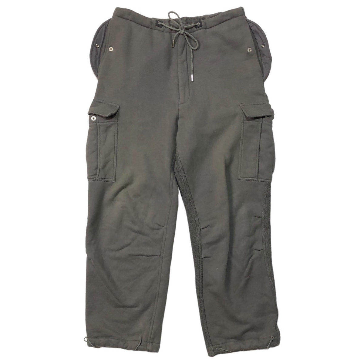 Name.(ネーム) 22AW ASYMMETRIC SWEAT CARGO PANTS アシンメトリー 