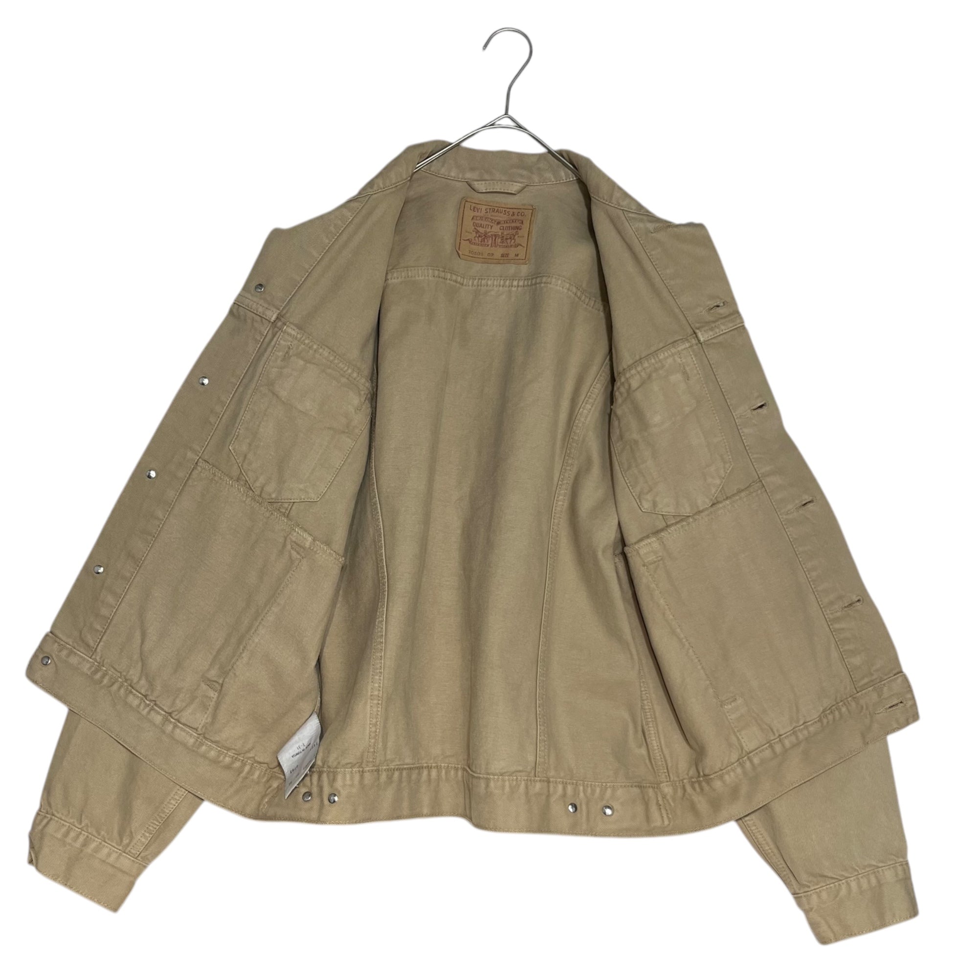 Levi's(リーバイス) 90's EURO 3rd trucker jacket トラッカー ジャケット 70503 M ベージュ ユーロリーバイス デニム