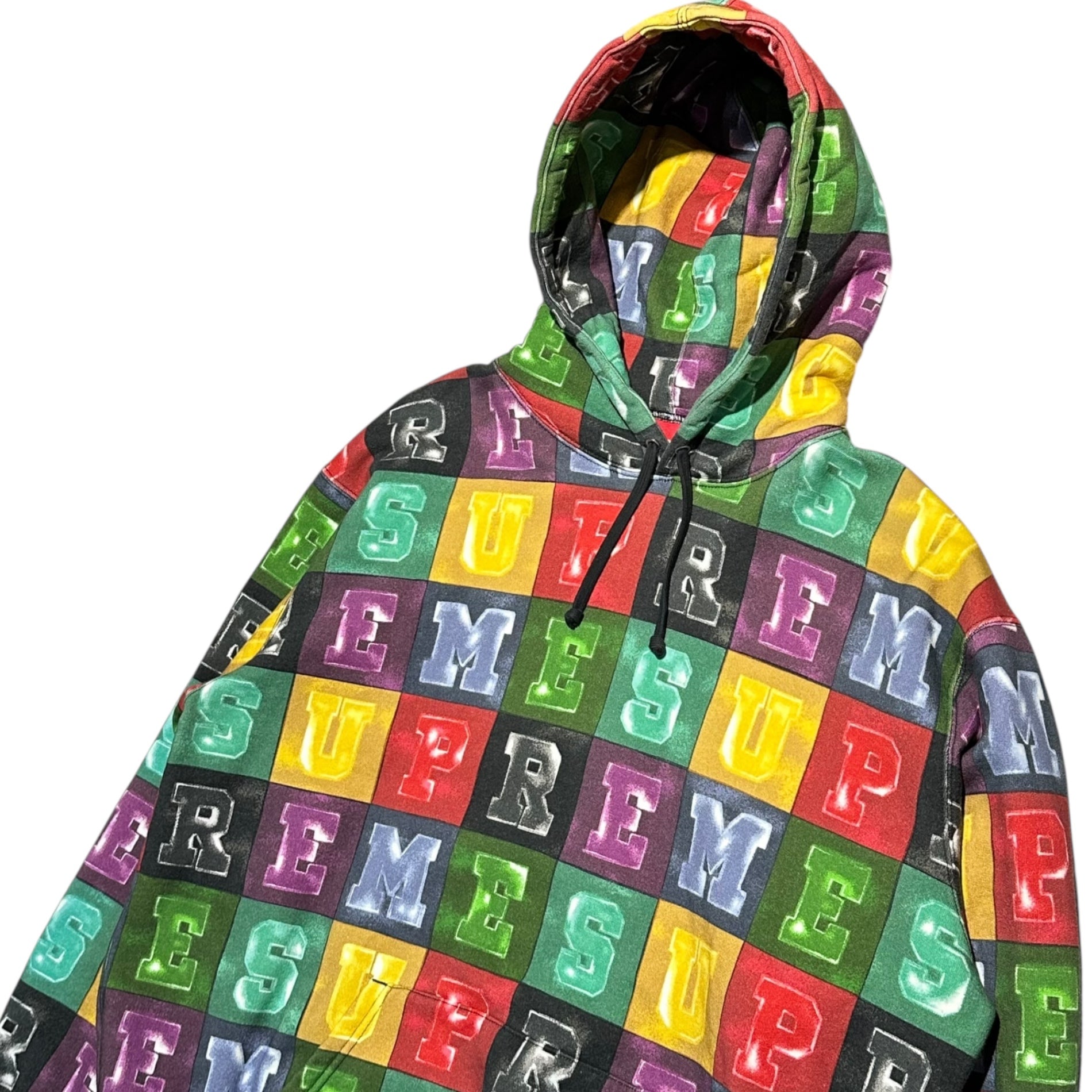 SUPREME(シュプリーム) 20AW Blocks Hooded Sweatshirt ブロックス プルオーバー パーカー L マルチ 20FW