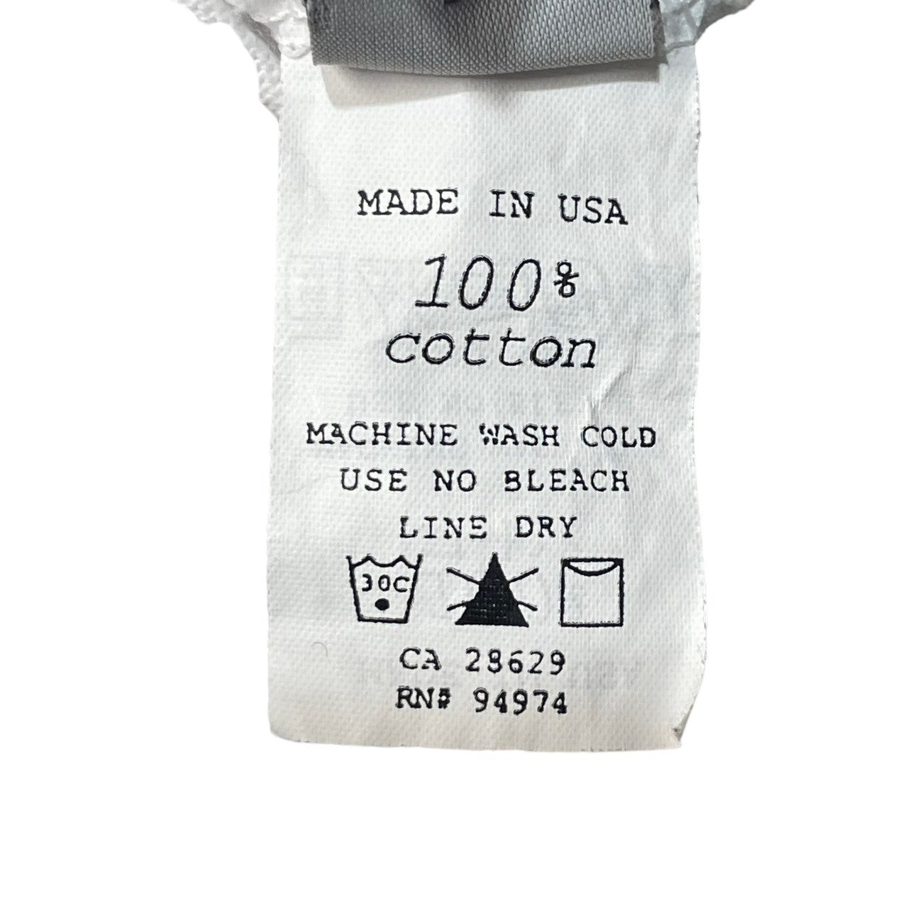 STUSSY(ステューシー) 00's skull logo 長袖 カットソー ロンT SIZE L ホワイト×オフホワイト OLD STUSSY