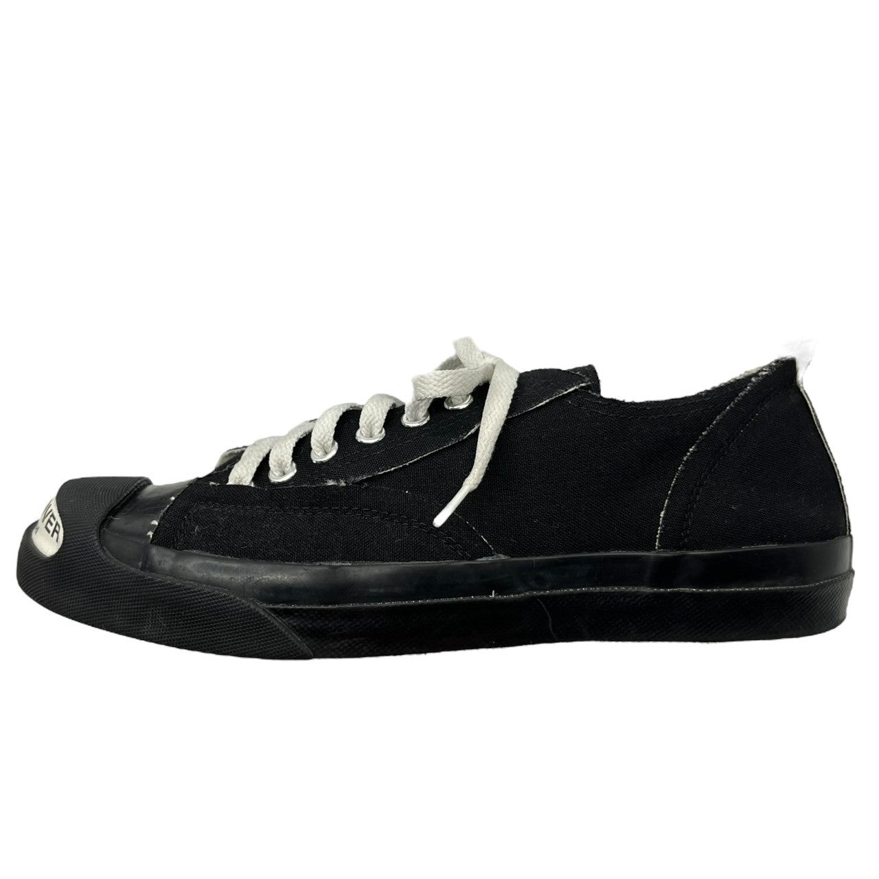 UNDERCOVER(アンダーカバー) TOE LOGO CANVAS SNEAKERS トゥー ロゴ キャンバス スニーカー UC2B9F05 M(26-26.5cm) ブラック