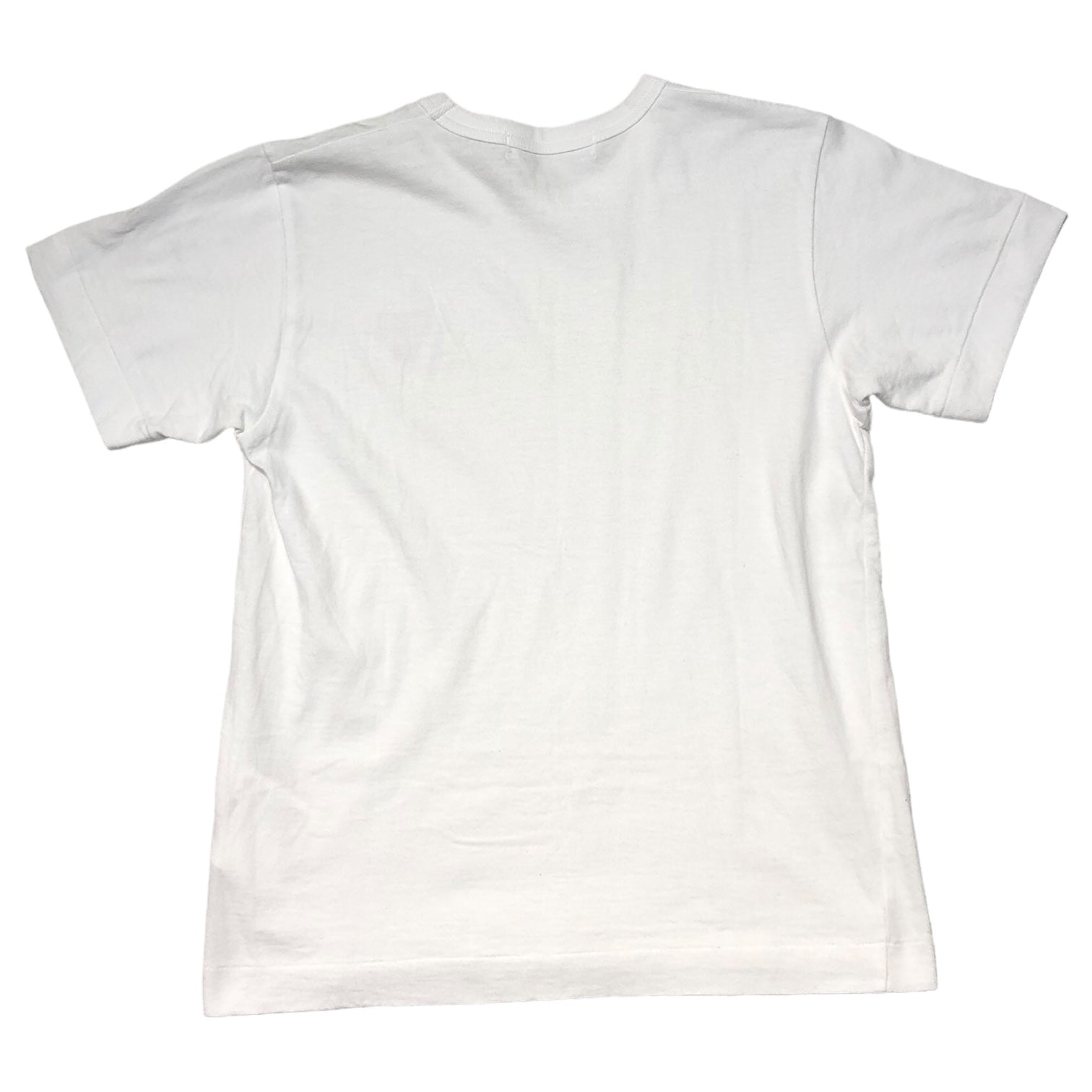 PLAY COMME des GARCONS(プレイコムデギャルソン) Embroidered heart T-Shirt ハート Tシャツ AZ-T107 M ホワイト