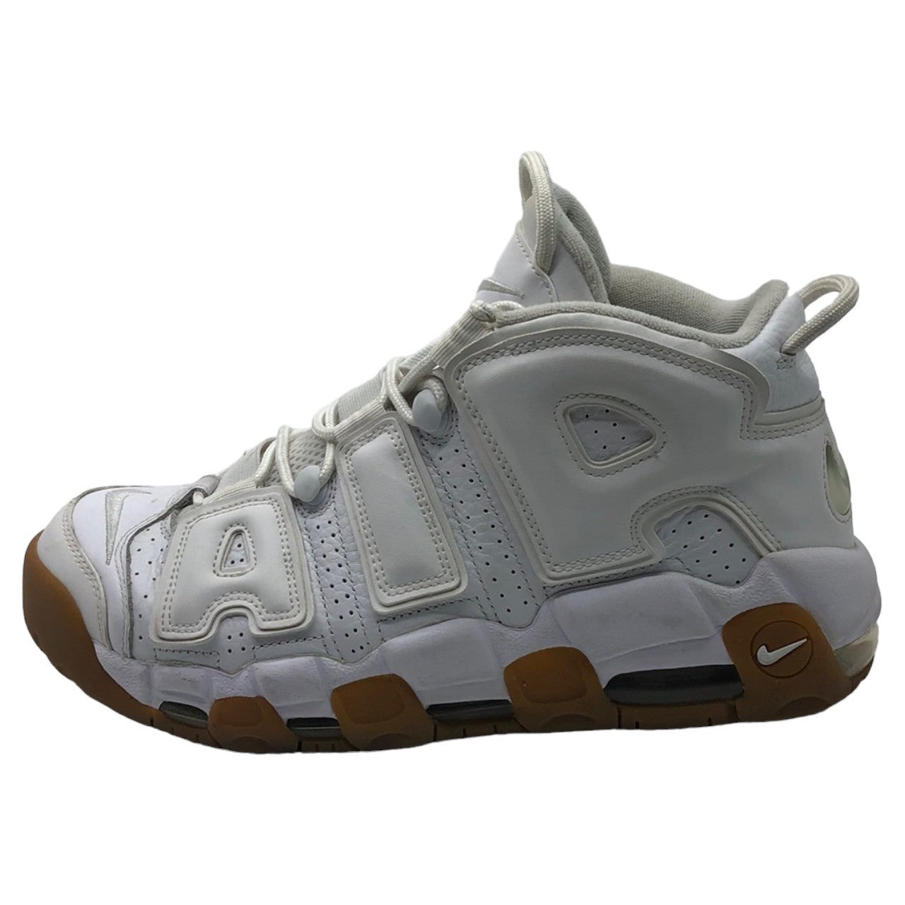 NIKE(ナイキ) AIR MORE UPTEMPO エアー モアアップテンポ ハイカット スニーカー AIR ロゴ 414962-103 SIZE 28.0 ホワイト