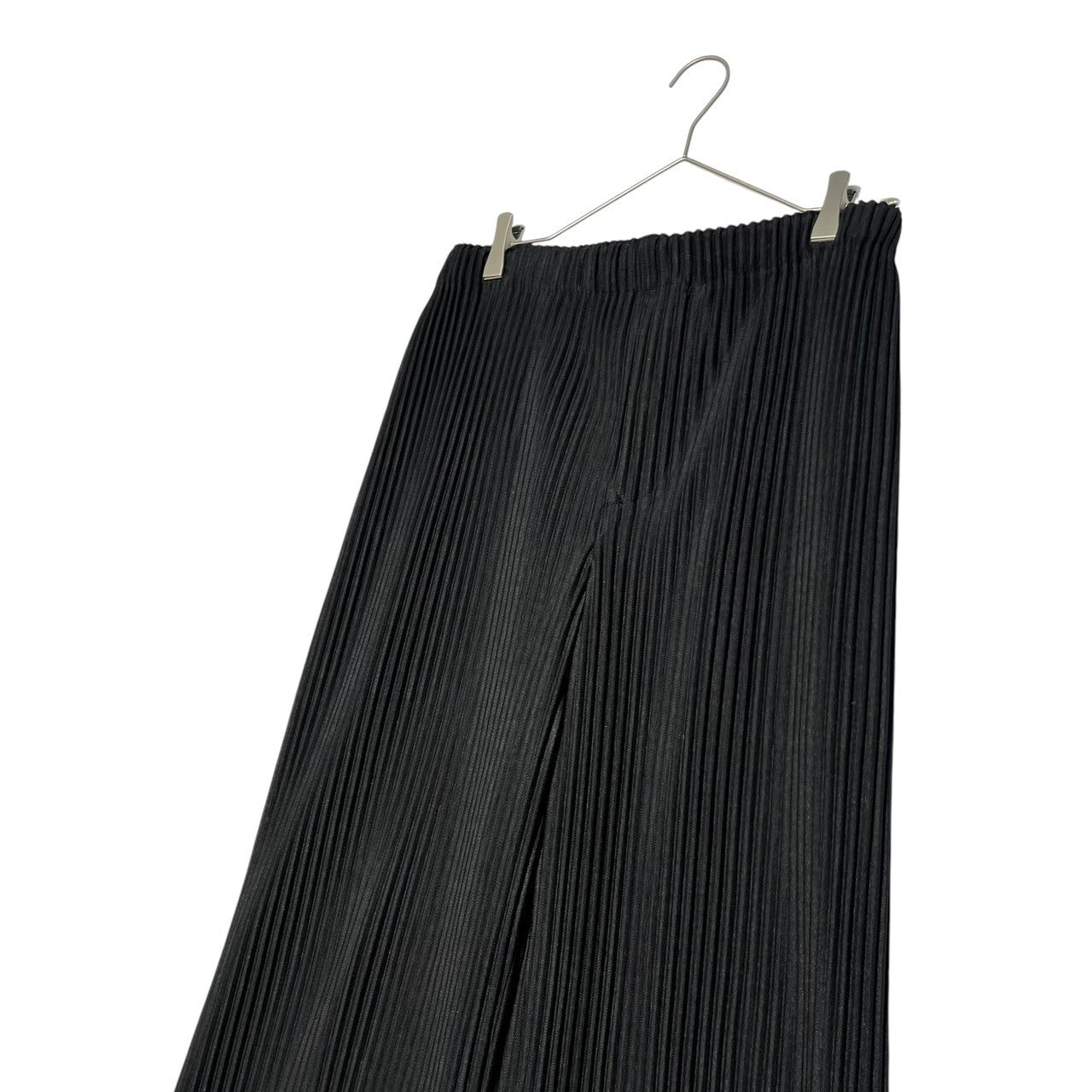 HOMME PLISSE ISSEY MIYAKE(オムプリッセイッセイミヤケ) MONTHLY COLOR OCTOBER ストレート プリーツ パンツ HP43JF119 2 ブラック 完売品