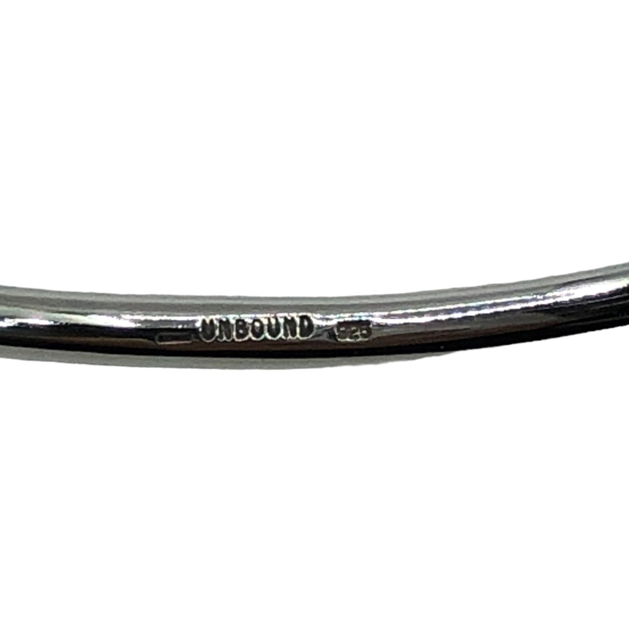 DAN TOMIMATSU(ダントミマツ) RUBBER BAND BRACELET ラバーバンドブレスレット silver 925 シルバー 箱付 UNBOUND