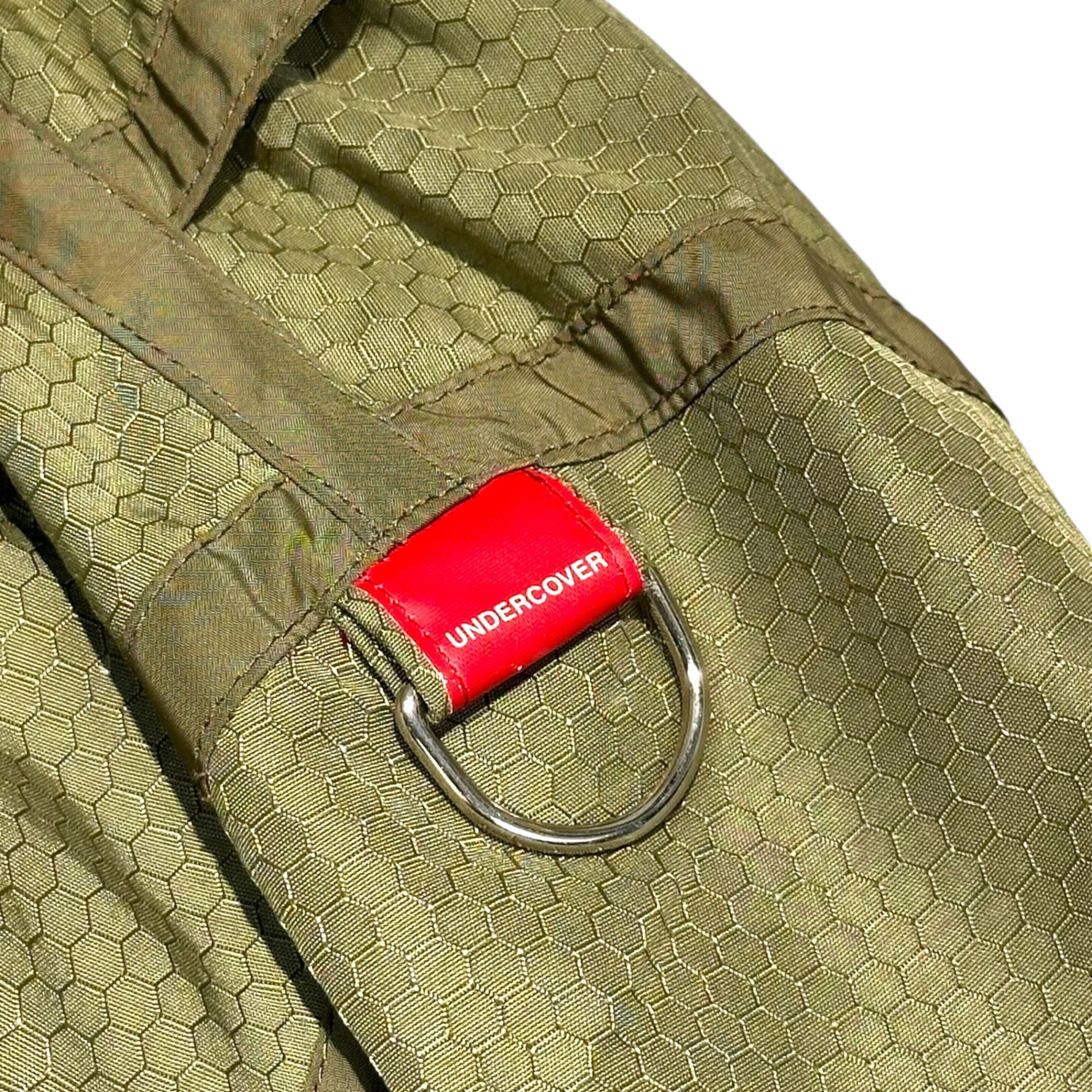 UNDERCOVER(アンダーカバー) 00AW “MELTING POT” gfy Military Nylon Jacket メルティングポット期 ミリタリー ナイロン ジャケット D203 M オリーブ アーカイブ 00s