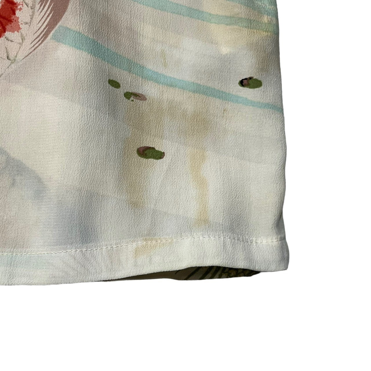 SUN SURF(サンサーフ東洋) RAYON S/S SPECIAL EDITION HOOKANO "NISHIKI KOI" 錦鯉 レーヨン アロハシャツ SS34665 M ホワイト 半袖