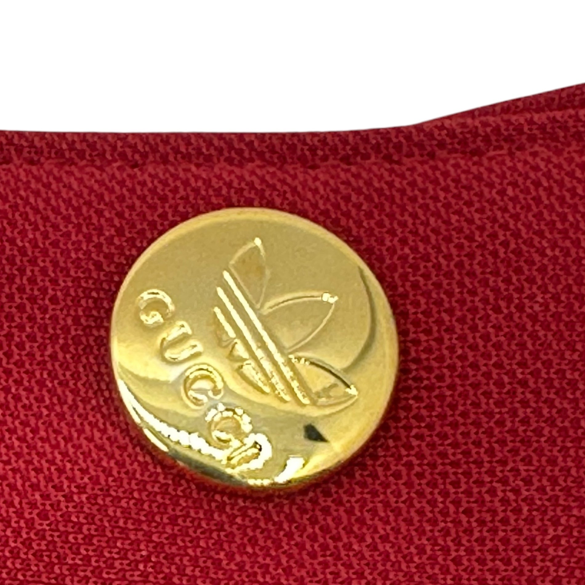 GUCCI × adidas(グッチ × アディダス) Trefoil Jacquard Pants Slacks トレフォイル ジャガード パンツ スラックス 710399 50(L程度) レッド ミケーレ期 コラボ 3ライン ロゴ