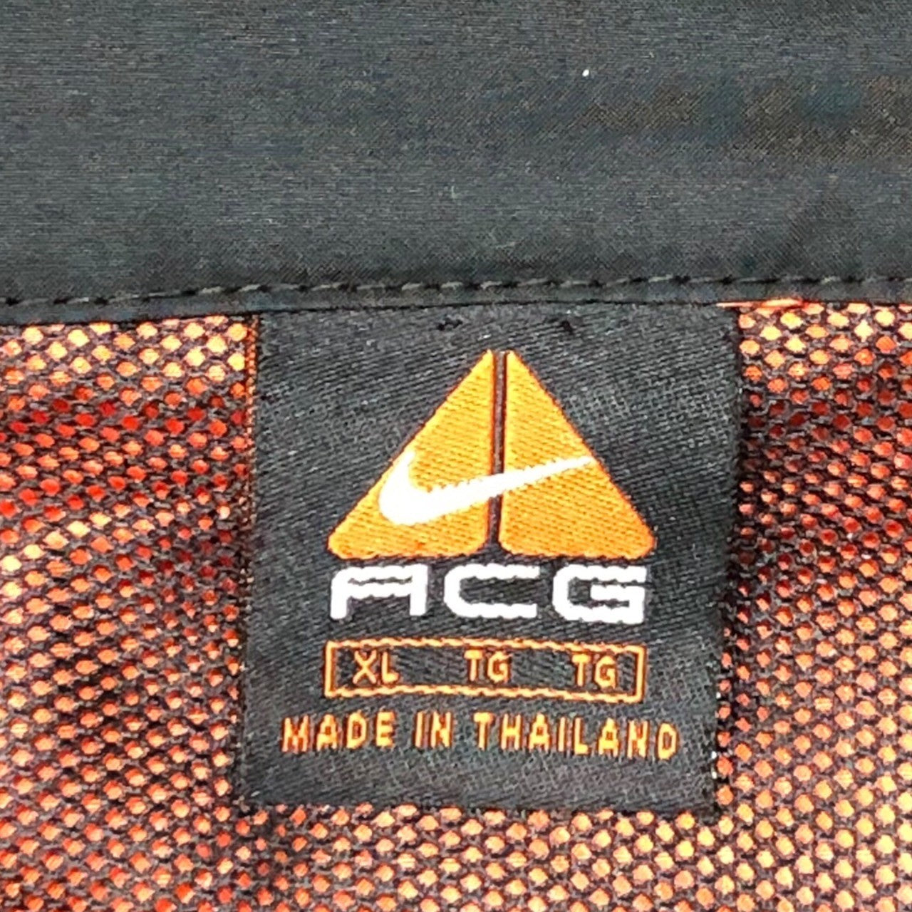 NIKE ACG(ナイキエーシージー) 90's gimmick tech jacket ギミック テック ジャケット マウンテンパーカー ナイロン F7-NAC XL オレンジ×ブルー 90年代