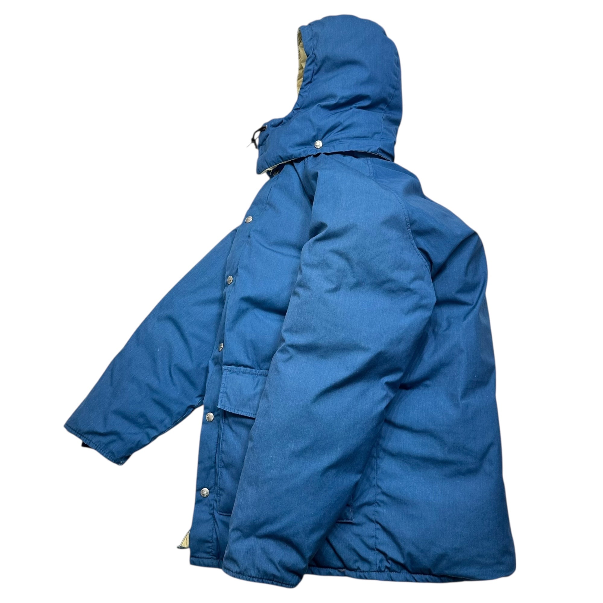 WOOLRICH(ウールリッチ) 70's 65/35 Hooded Down Jacket フーデッド ダウン ジャケット M ネイビー 70年代 ヴィンテージ