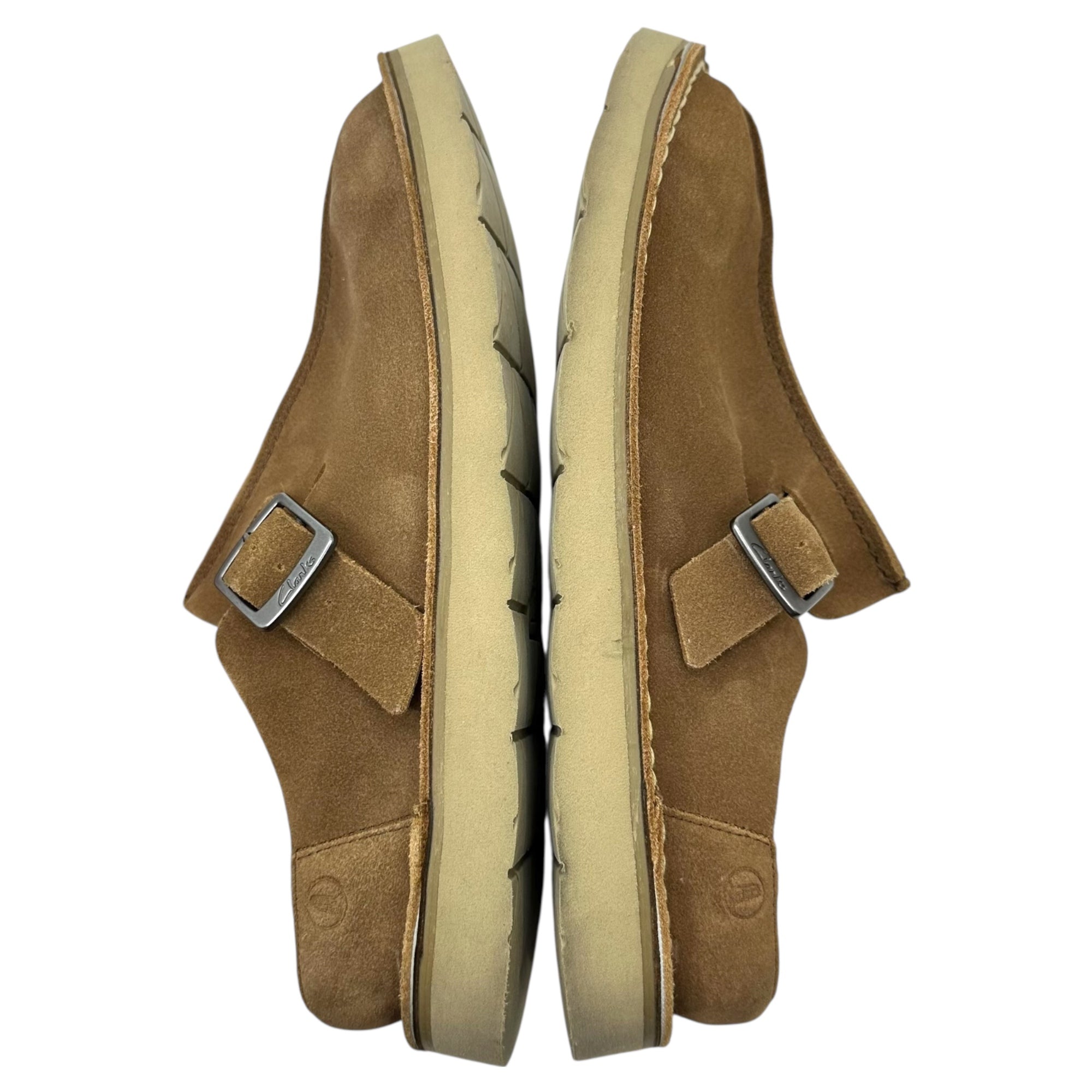 clarks(クラークス) Solsbury Mule ソルスブリー ミュール - ダークサンド スエード 15522 UK9(27cm程度) ブラウン サンダル モカシン シューズ