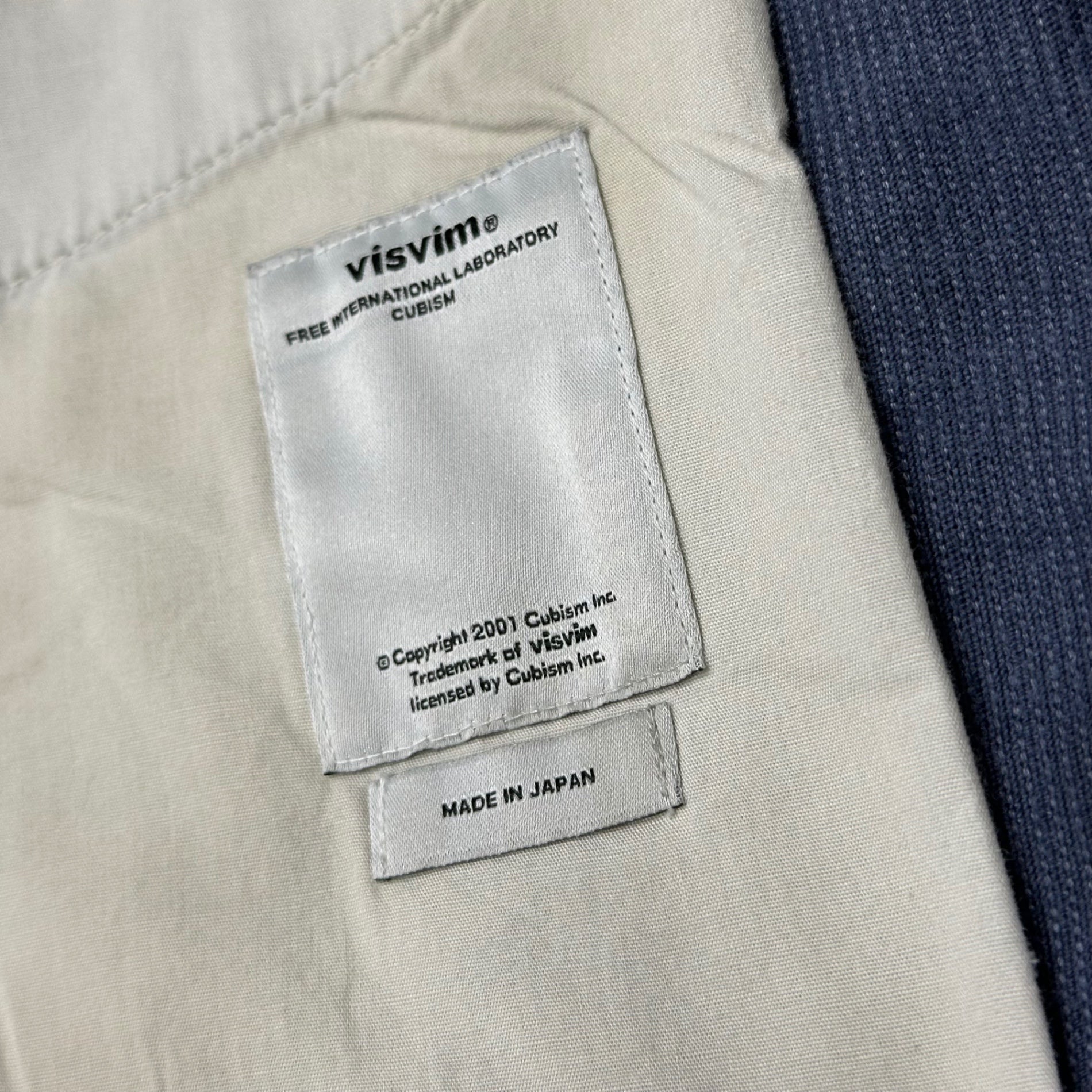 VISVIM(ビズビム/ヴィズヴィム) FLUXUS CORDS ベーシック コーデュロイ ストレート パンツ VS0002020 2(M) ネイビー