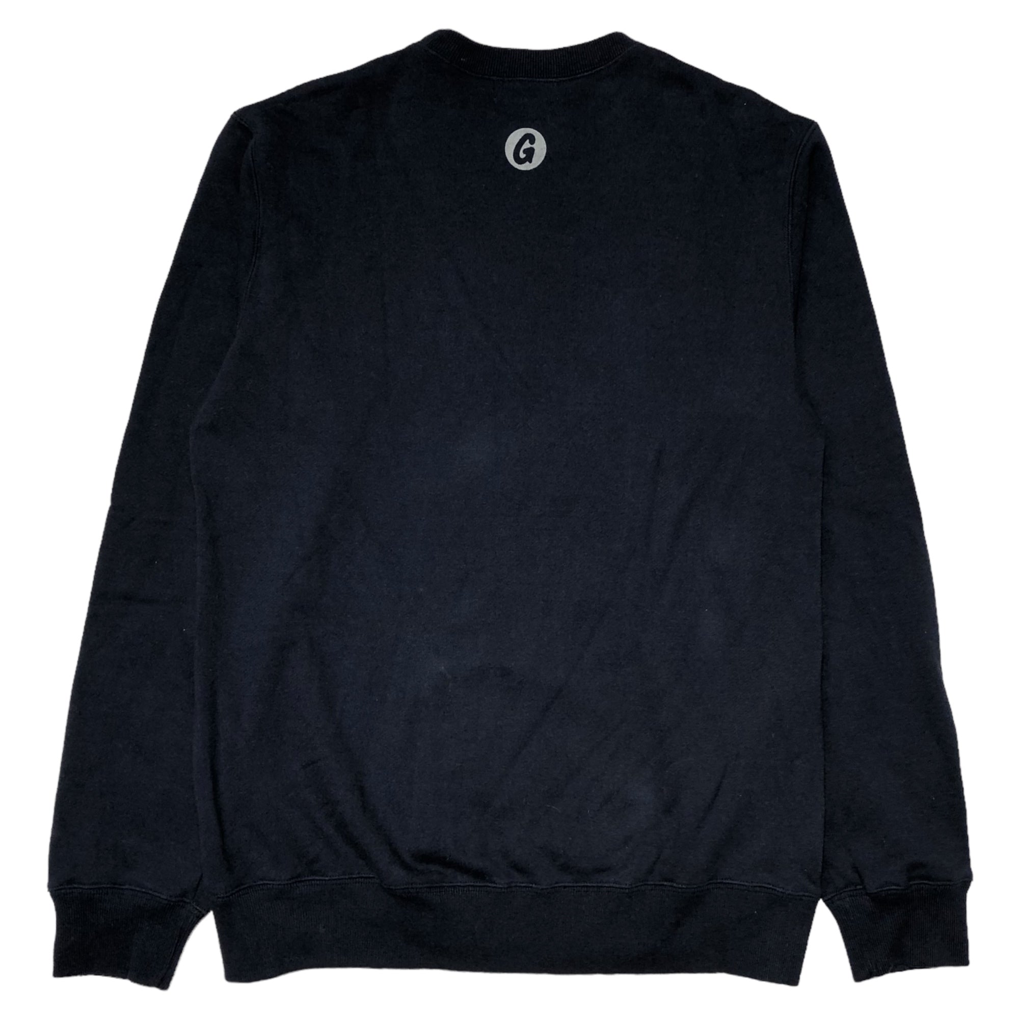 GOODENOUGH(グッドイナフ) 14AW ROUND BODY CLASSICS CREW ラウンドボディ クラシック クルーネック スウェット GE-144008 S ネイビー