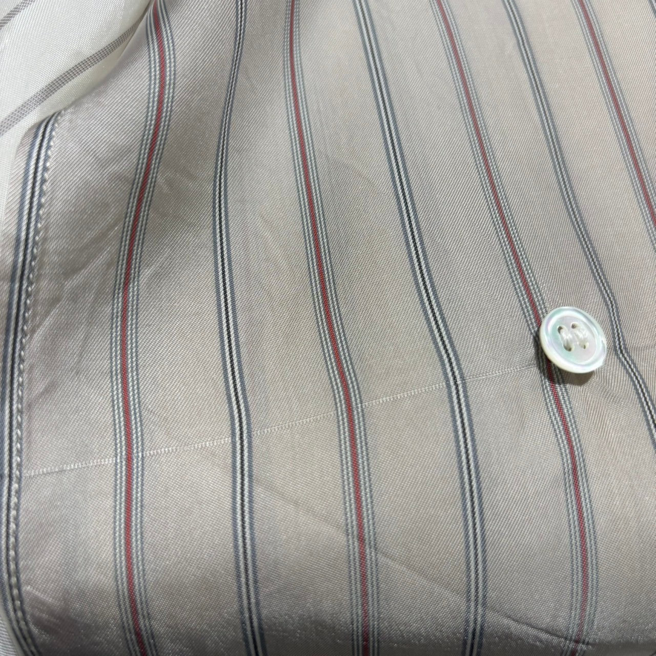 Jieda(ジエダ) 21SS 2WAY ZIP & BUTTON SHIRT JIE-21S-SH05 1(S) アイボリー×ベージュ