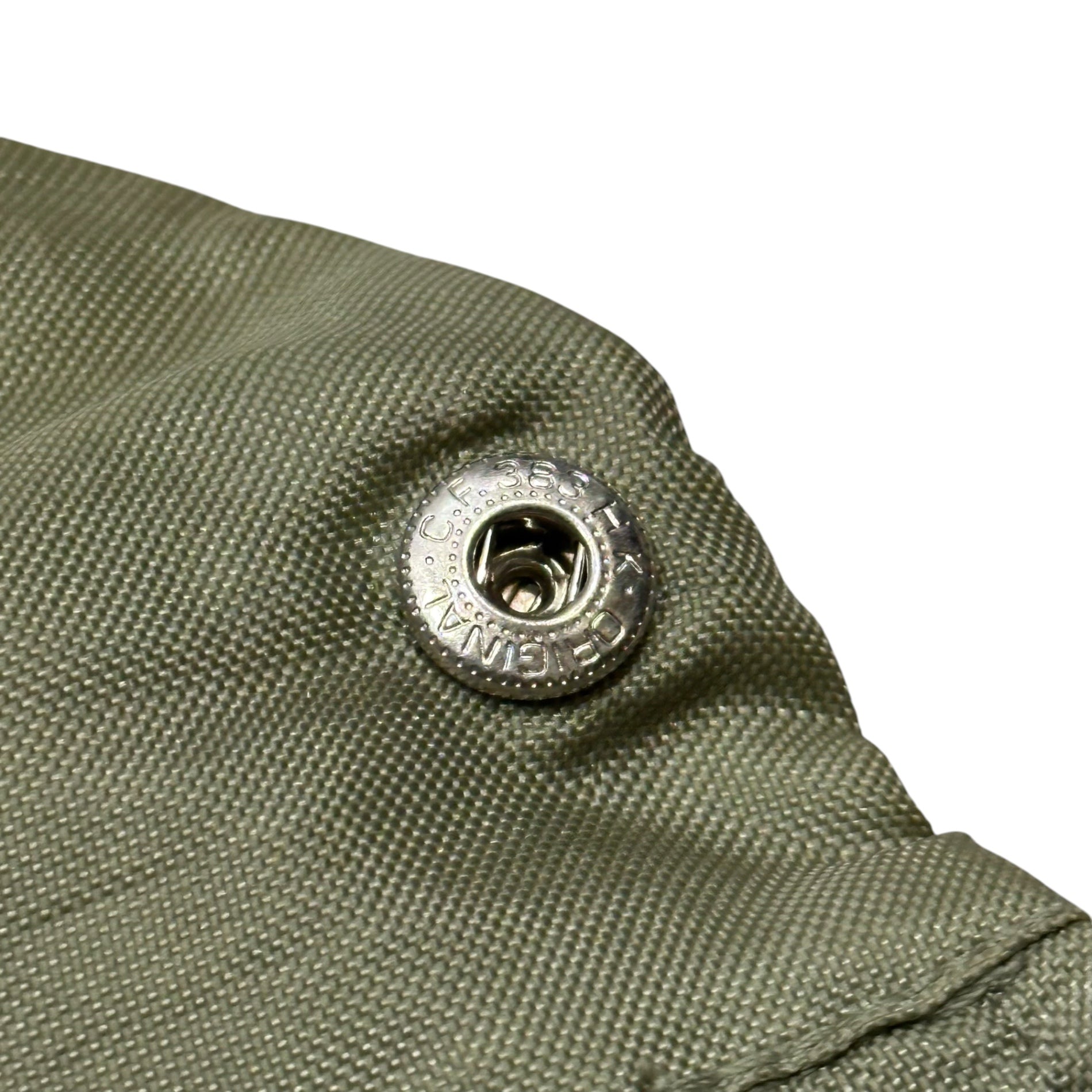 ARMANI EXCHANGE(アルマーニエクスチェンジ) 1990's Nylon Oversized Jacket ナイロン ビッグシルエット ジャケット L カーキ 香港製