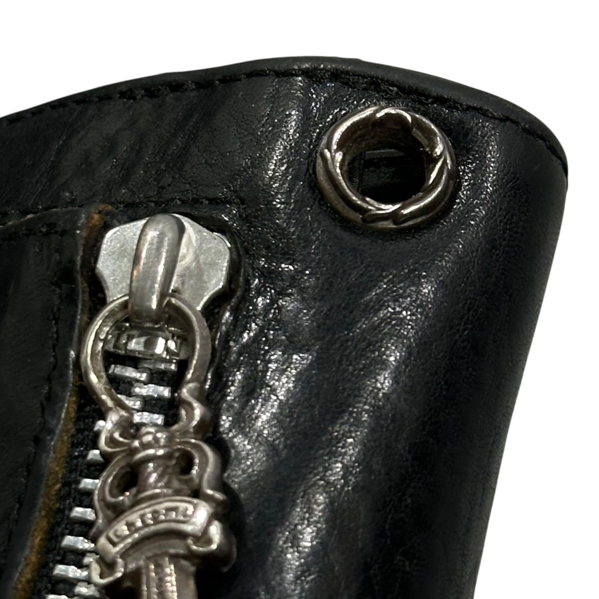 CHROME HEARTS(クロムハーツ) CH Cross Wave Wallet CHクロス ウェーブ ウォレット 財布 ブラック