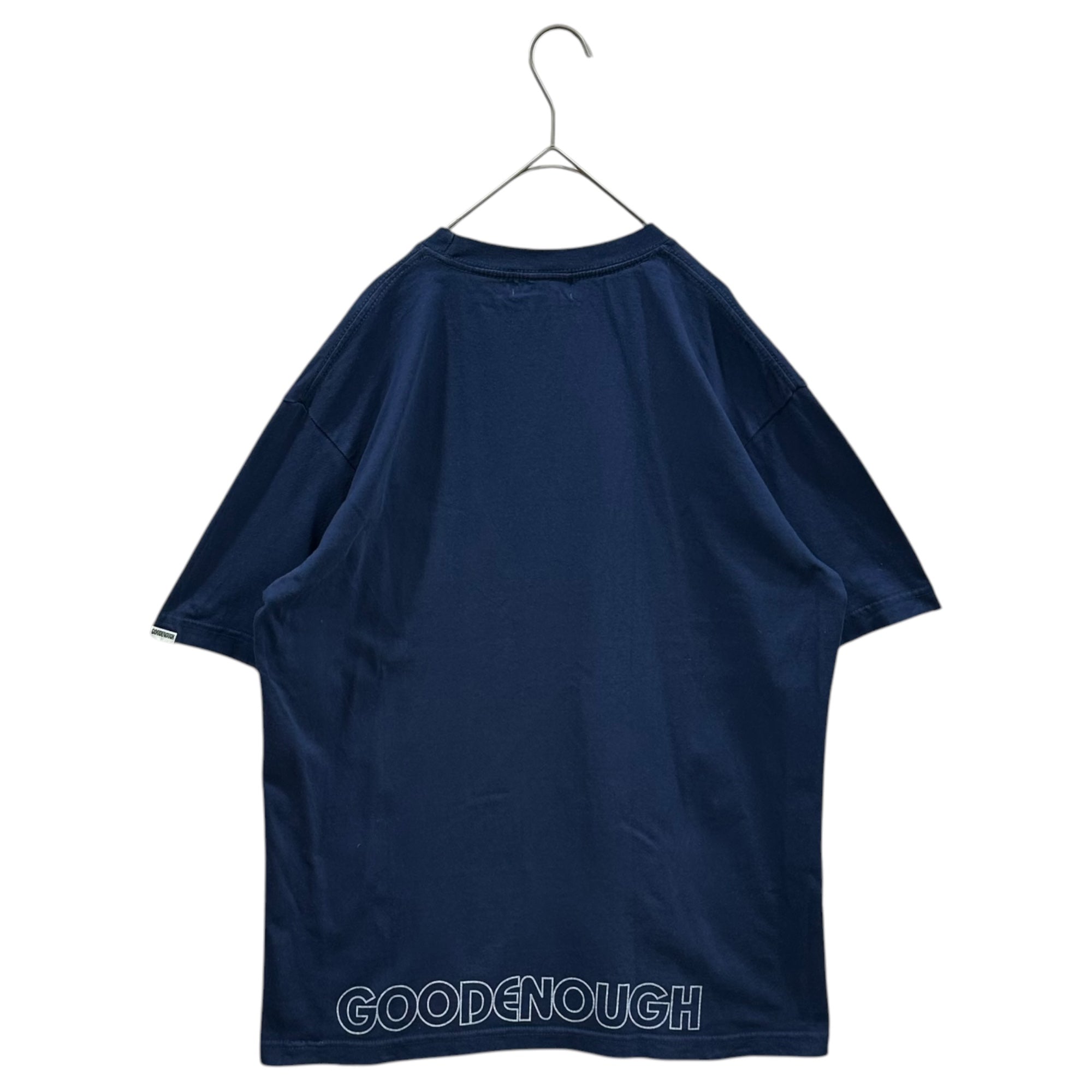 GOODENOUGH(グッドイナフ) 2015’s MCMXCV S/S graphic T-shirt 半袖 グラフィック Tシャツ ネイビー×ホワイト