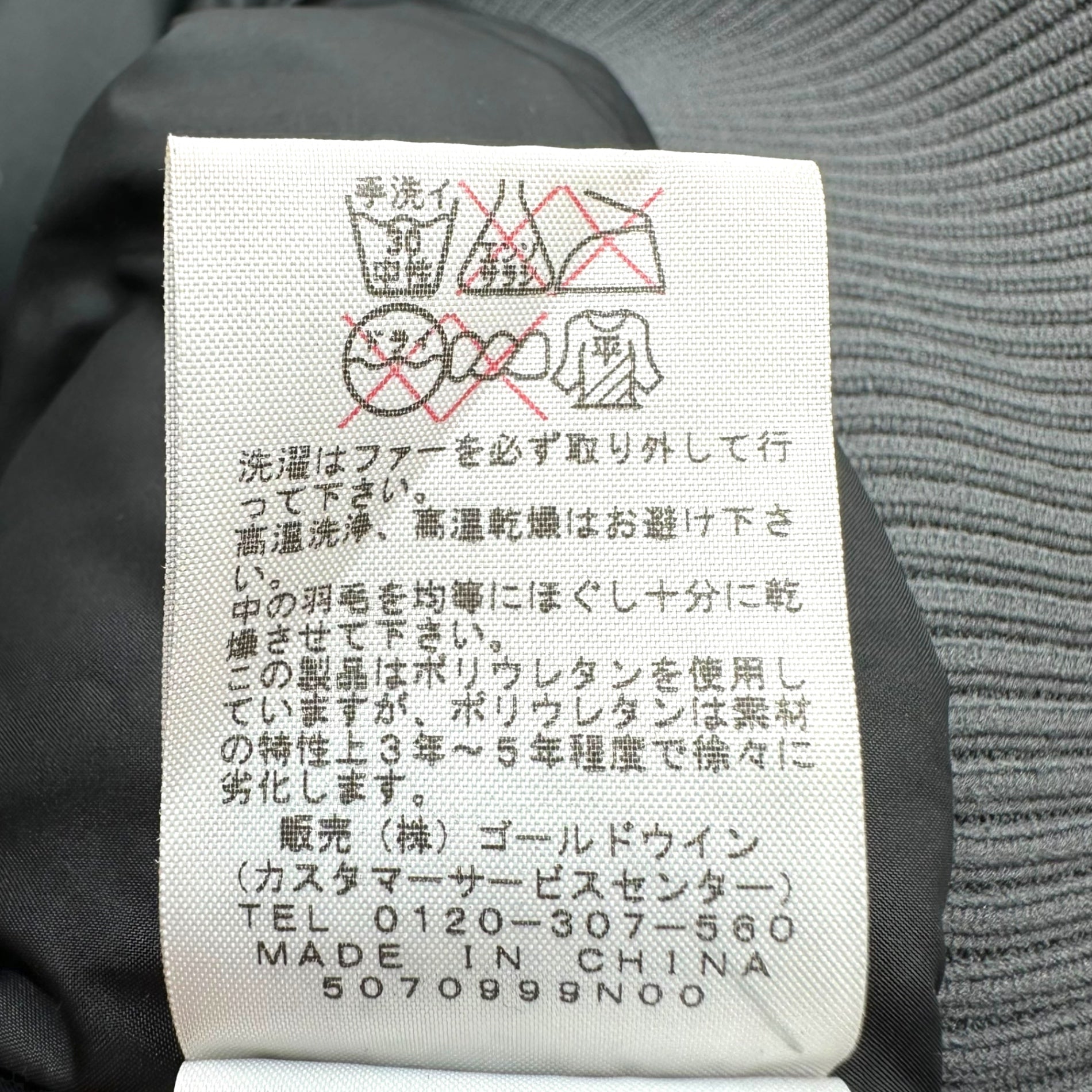 THE NORTH FACE(ノースフェイス) HYVENT Gotham Jacket ゴッサム ジャケット ダウン ND51505Z L グレー ファー フード