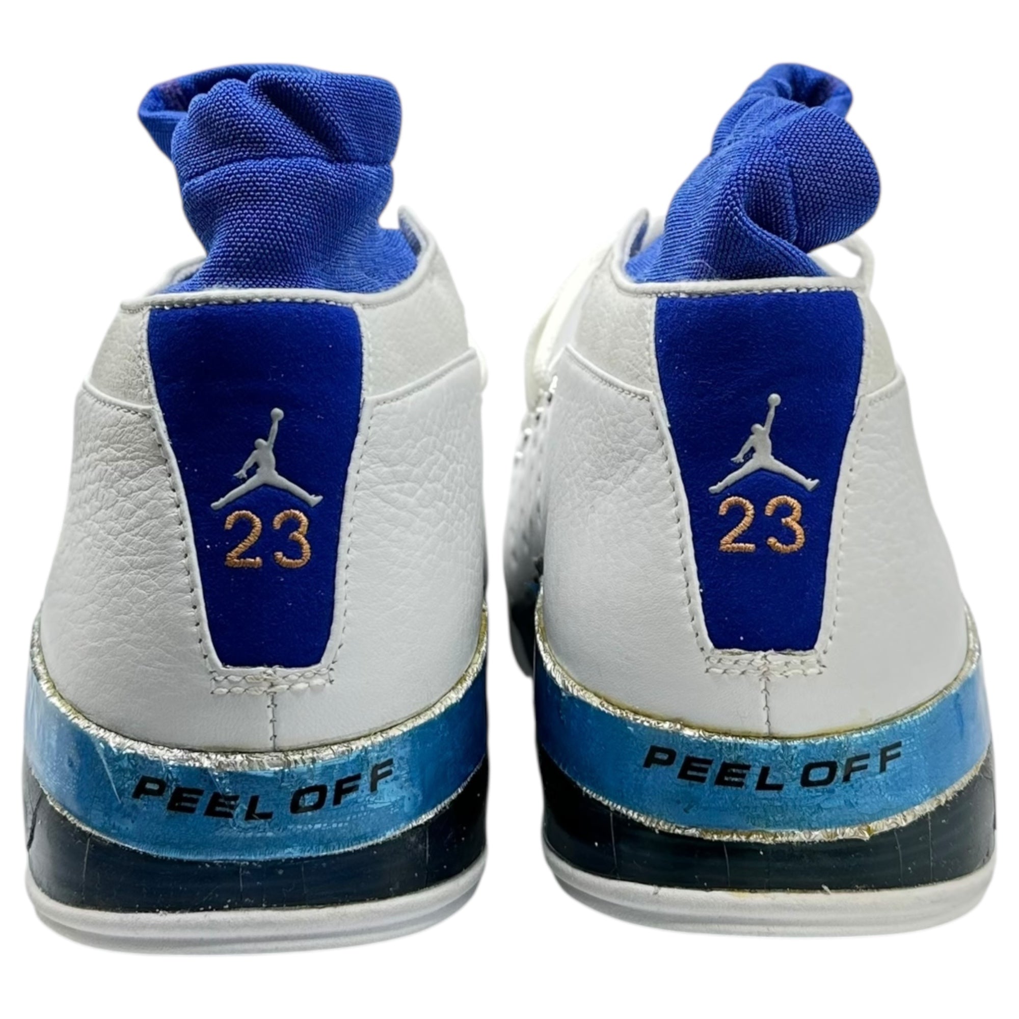 NIKE(ナイキ) 2001 AIR JORDAN 17 LOW MICHAEL JORDAN PLAYERS EXCLUSIVE SAMPLE エアジョーダン ロー サンプル品 3BM060-M16-9 31cm(ジョーダンサイズ) ホワイト×ブルー スニーカー 箱付
